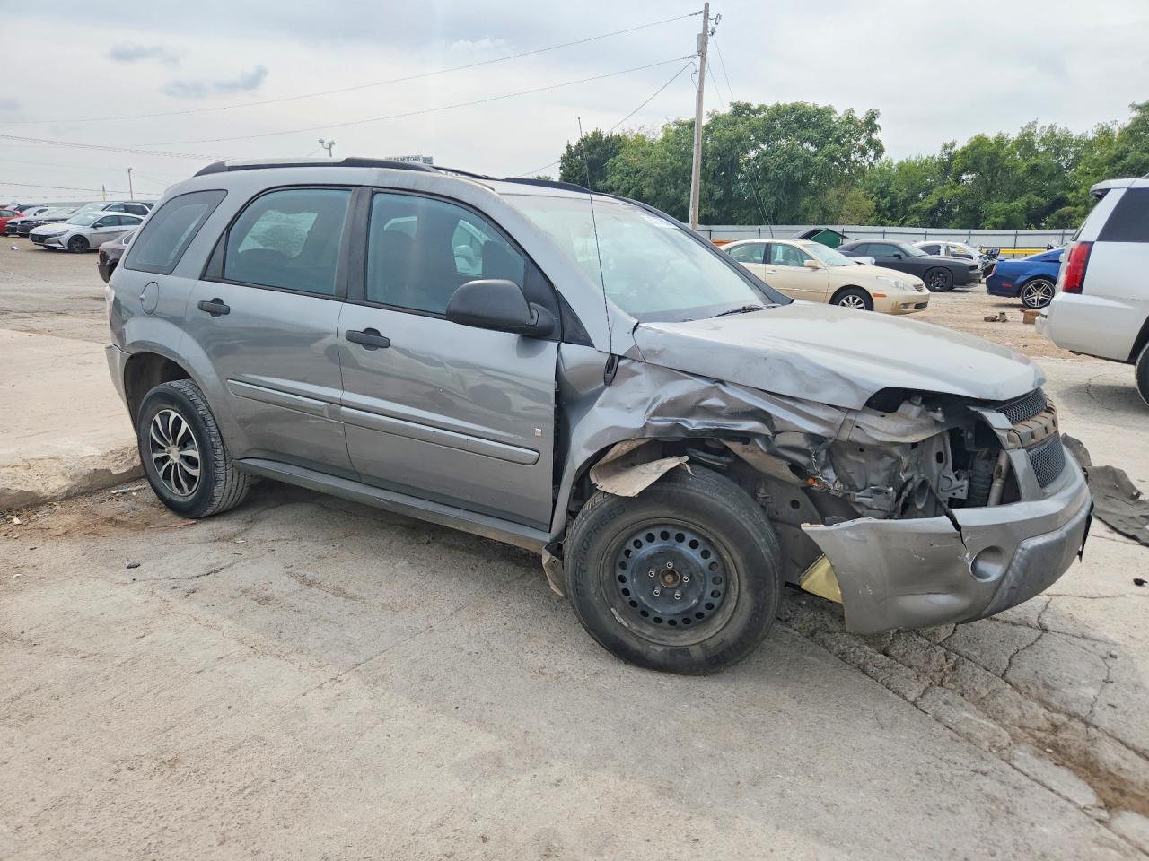 2006 Chevrolet Equinox Ls Серый vin: 2CNDL13F466057781