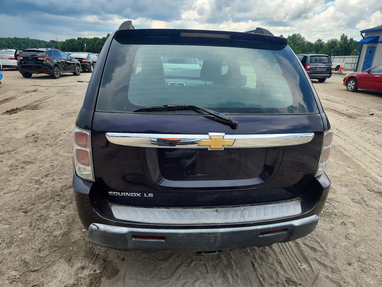 2006 Chevrolet Equinox Ls Purple vin: 2CNDL13F466198236