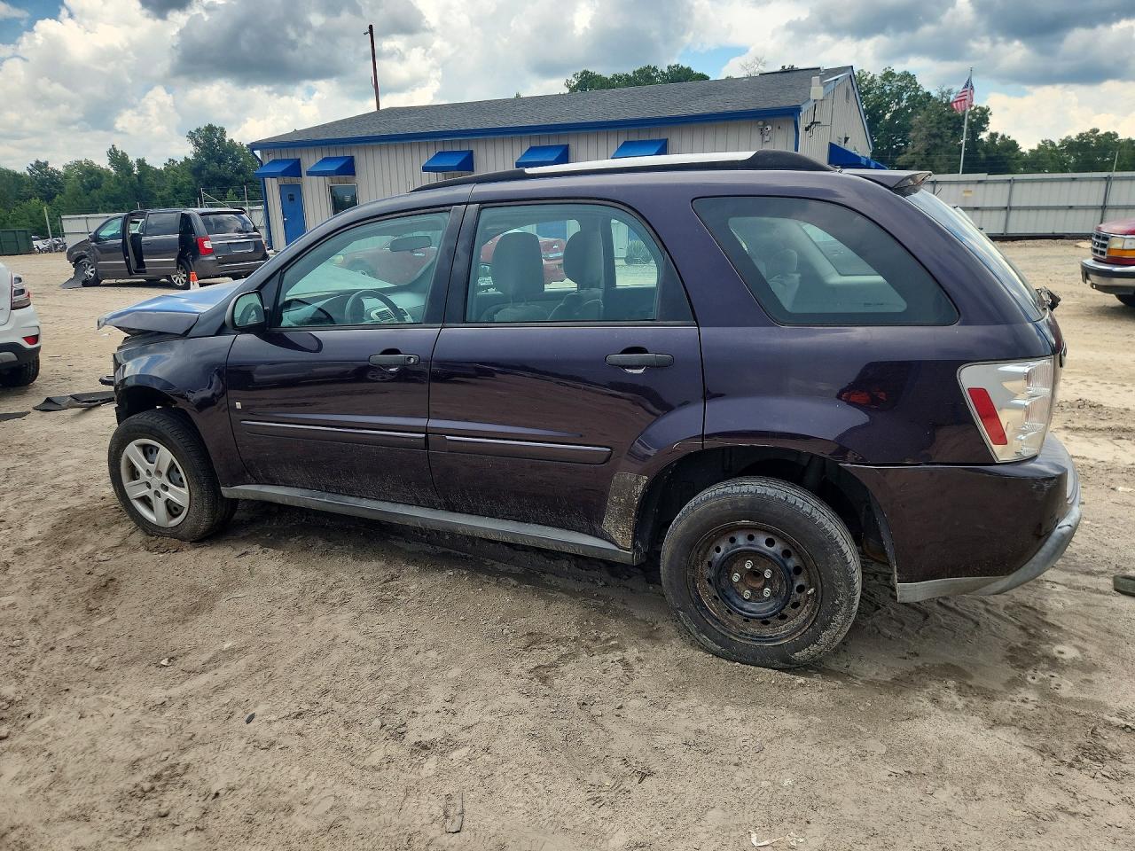 2006 Chevrolet Equinox Ls Purple vin: 2CNDL13F466198236