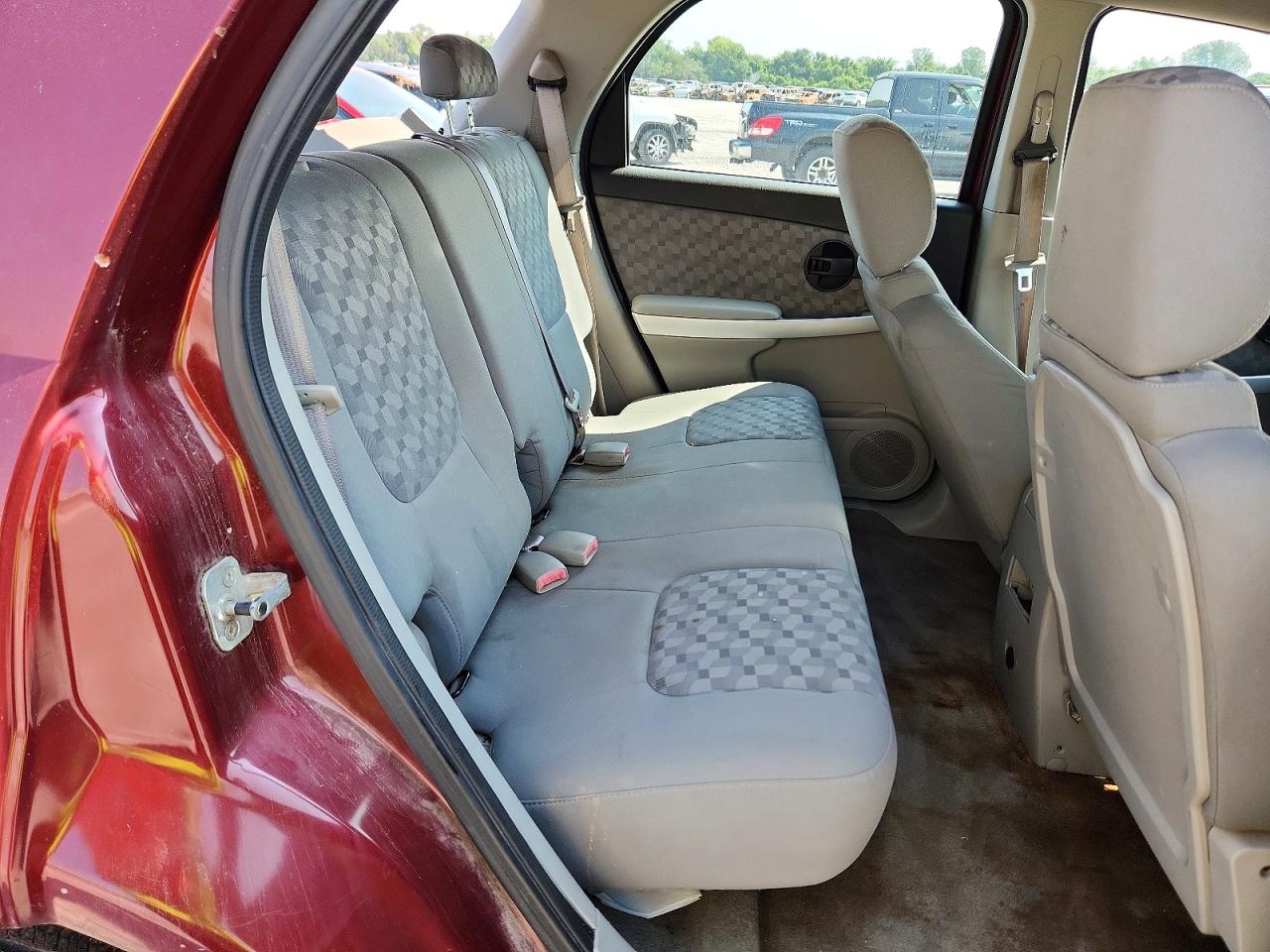 2008 Chevrolet Equinox Ls Burgundy vin: 2CNDL13F486047836