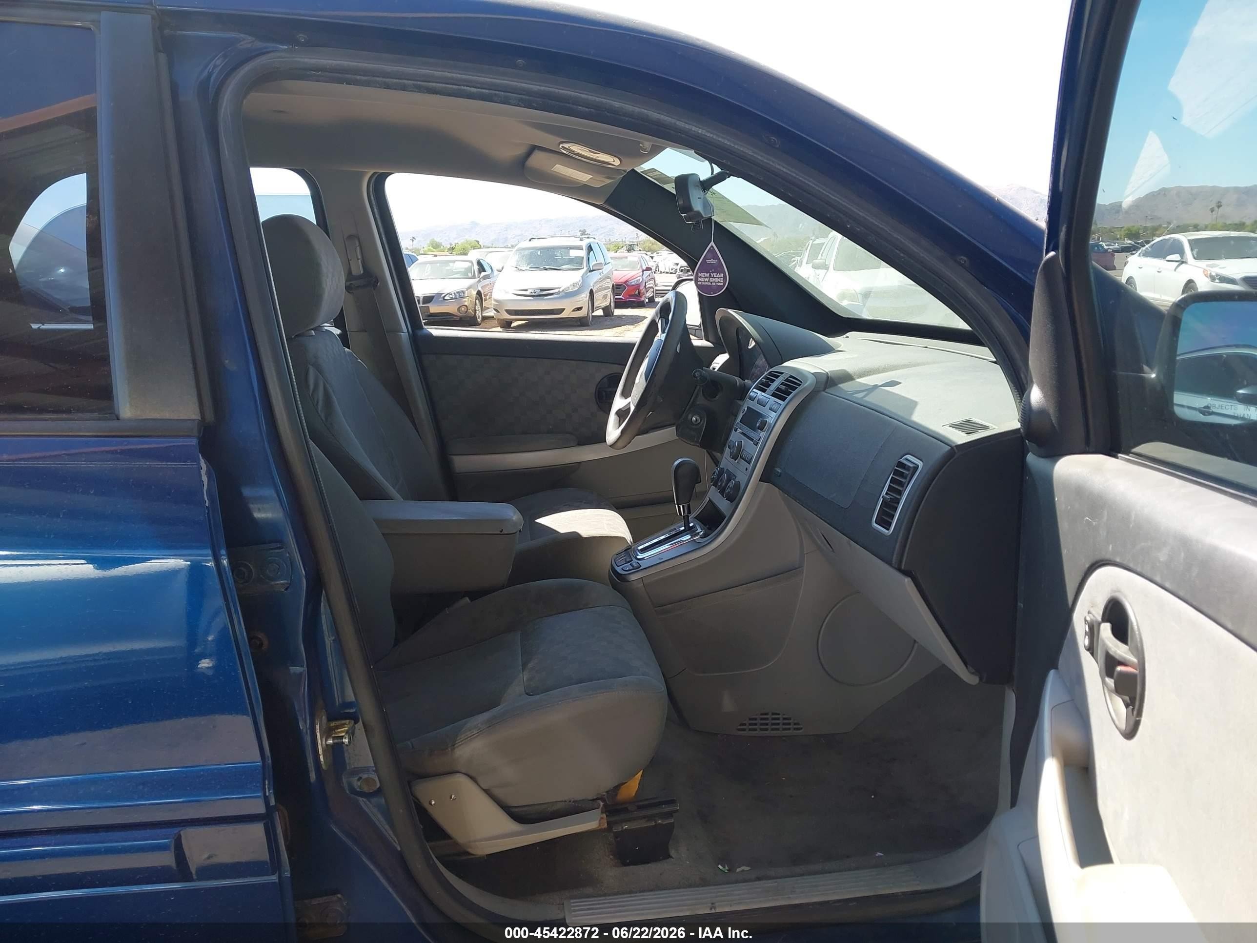 2008 Chevrolet Equinox Ls Blue vin: 2CNDL13F486328681