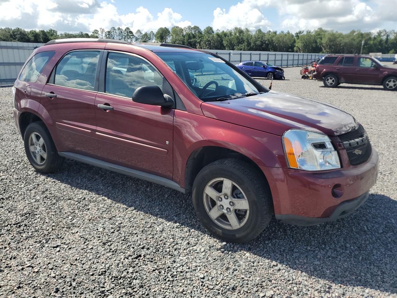 2009 Chevrolet Equinox Ls Burgundy vin: 2CNDL13F496220143