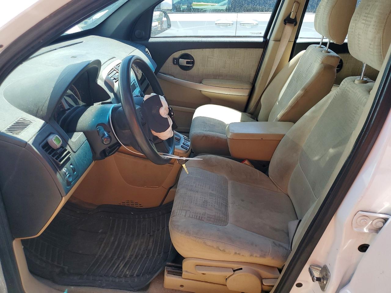 2006 Chevrolet Equinox Ls White vin: 2CNDL13F566123917