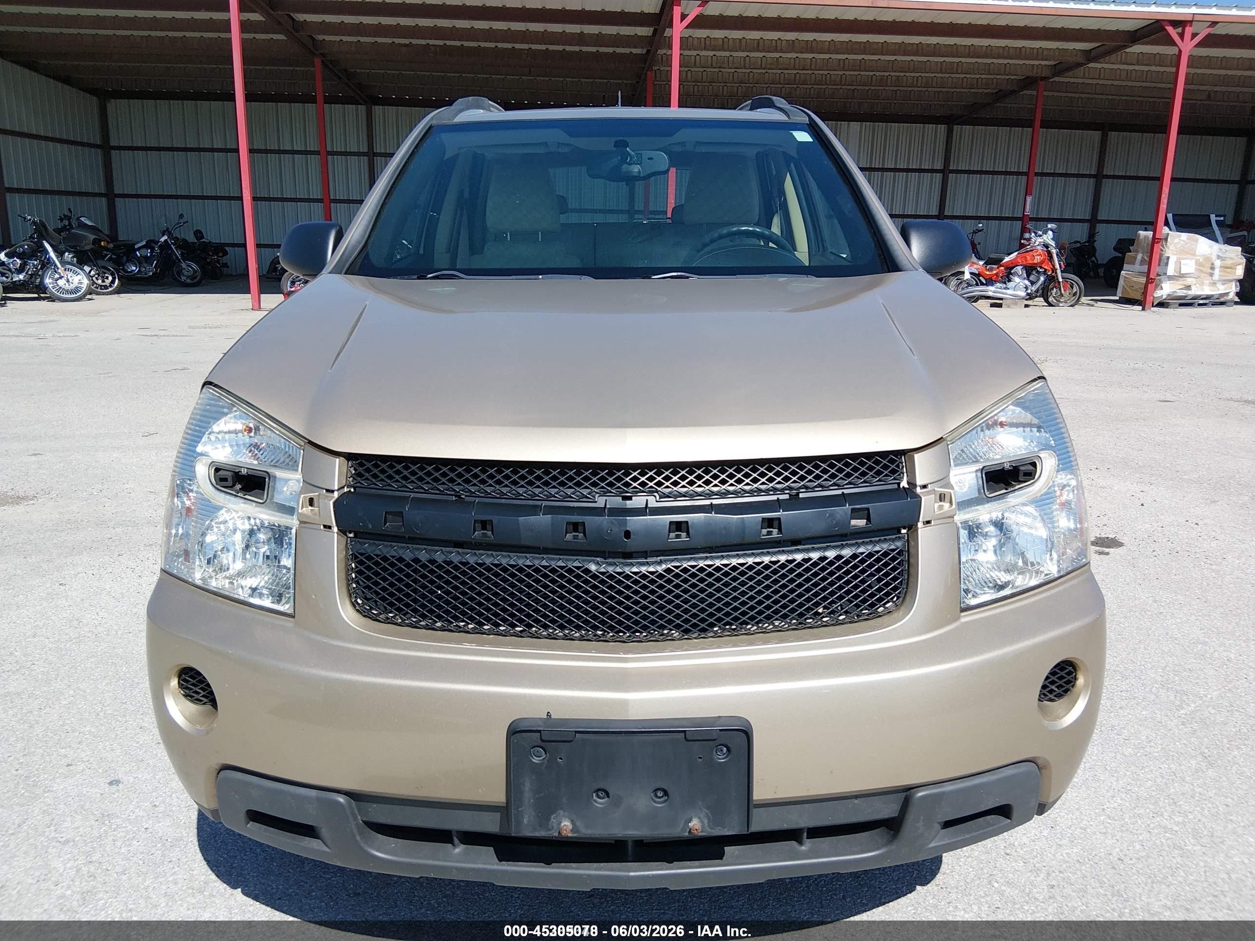 2008 Chevrolet Equinox Ls Gold vin: 2CNDL13F586346669