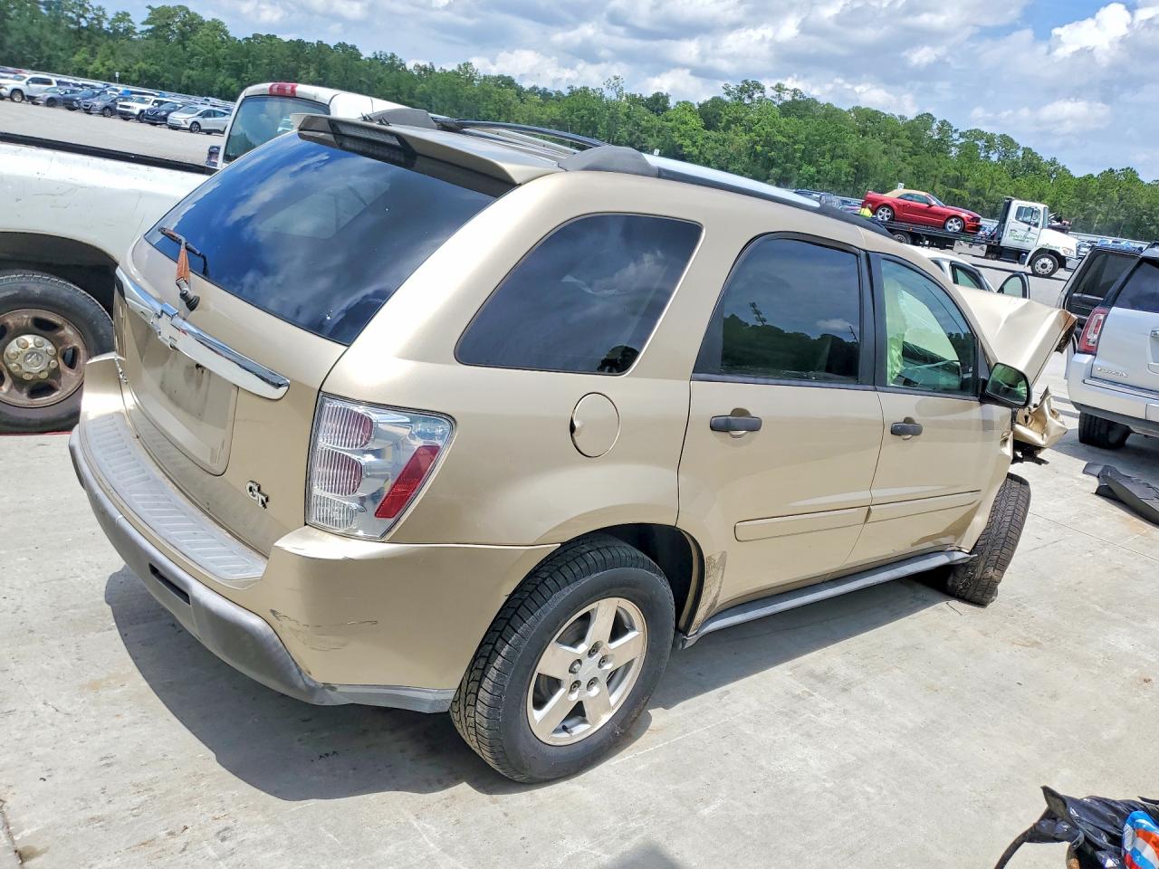 2005 Chevrolet Equinox Ls Gold vin: 2CNDL13F656200941