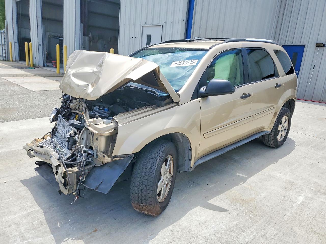 2005 Chevrolet Equinox Ls Gold vin: 2CNDL13F656200941