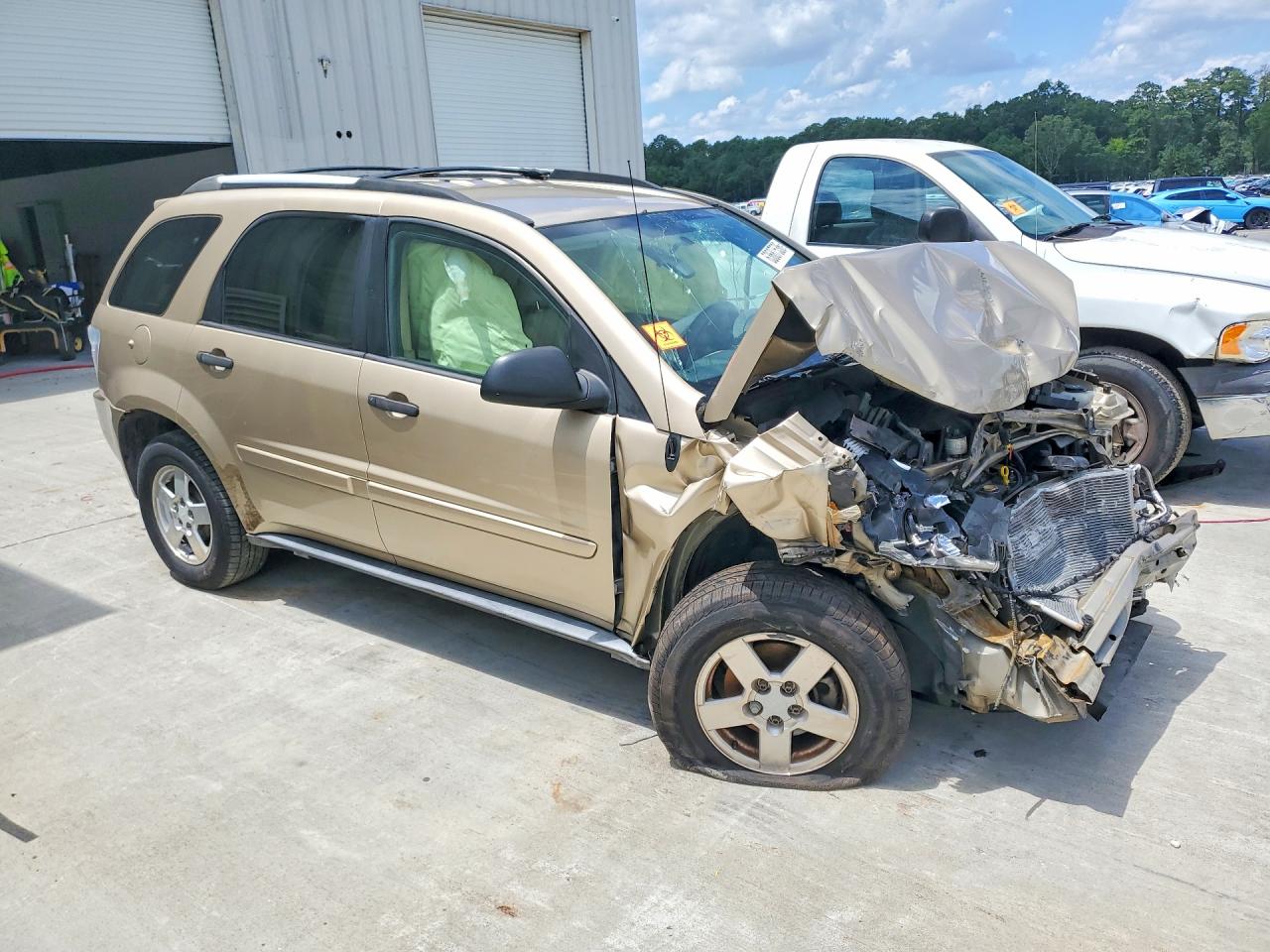 2005 Chevrolet Equinox Ls Gold vin: 2CNDL13F656200941