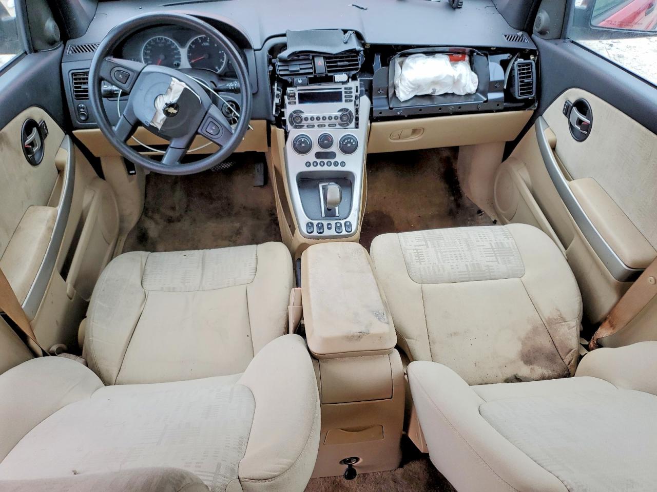 2006 Chevrolet Equinox Ls Red vin: 2CNDL13F666022403
