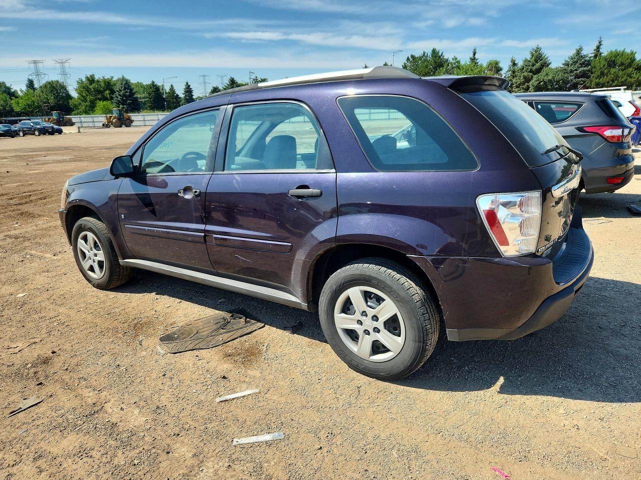 2006 Chevrolet Equinox Ls Purple vin: 2CNDL13F666034485
