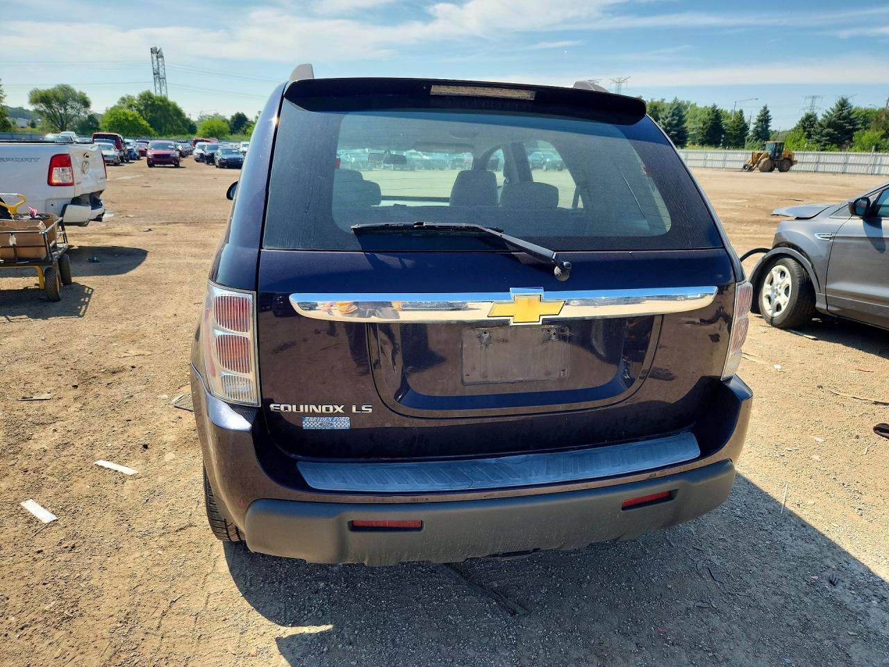 2006 Chevrolet Equinox Ls Purple vin: 2CNDL13F666034485