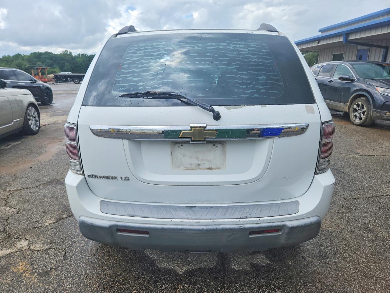 2006 Chevrolet Equinox Ls White vin: 2CNDL13F666051562