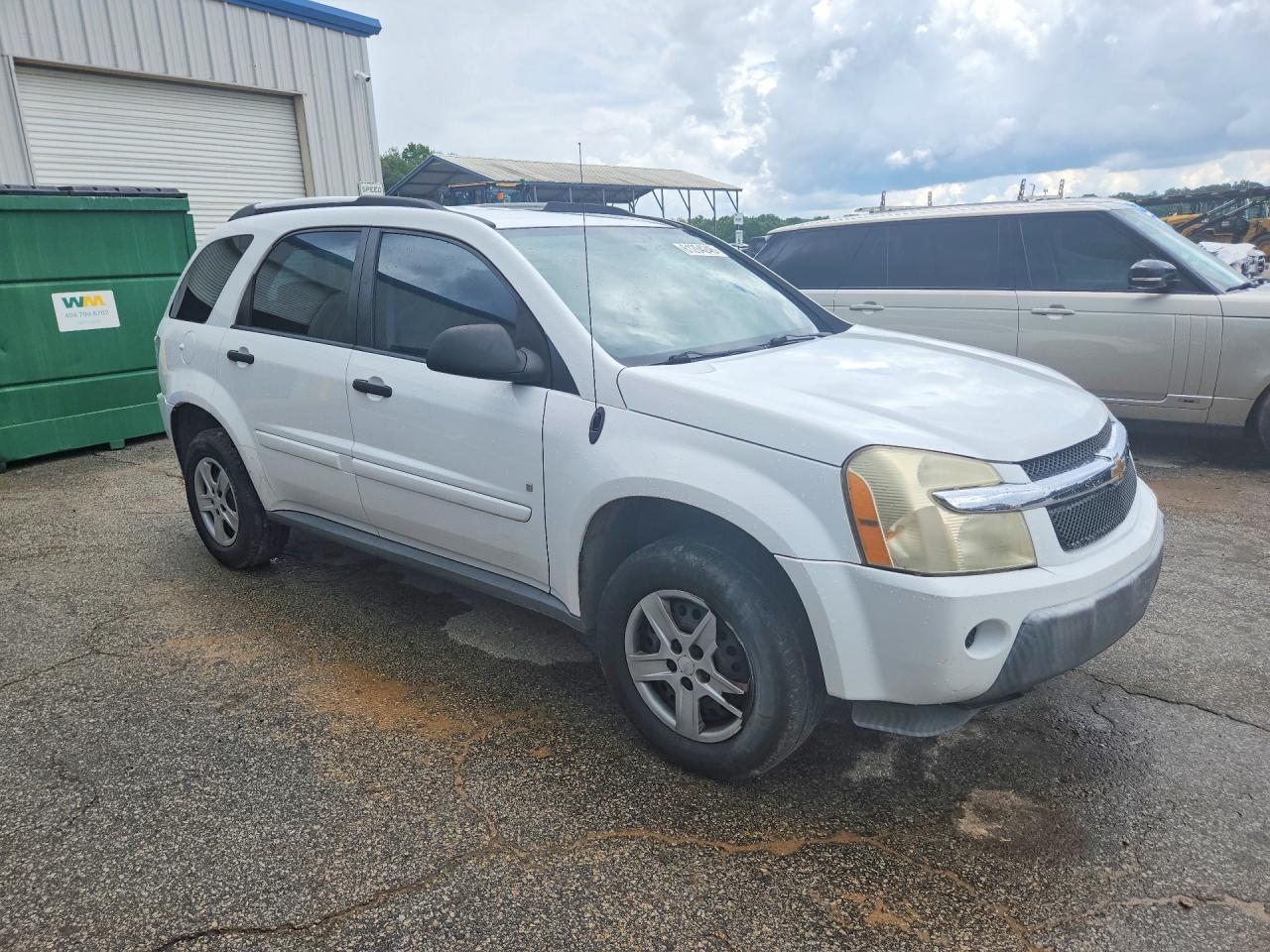 2006 Chevrolet Equinox Ls White vin: 2CNDL13F666051562