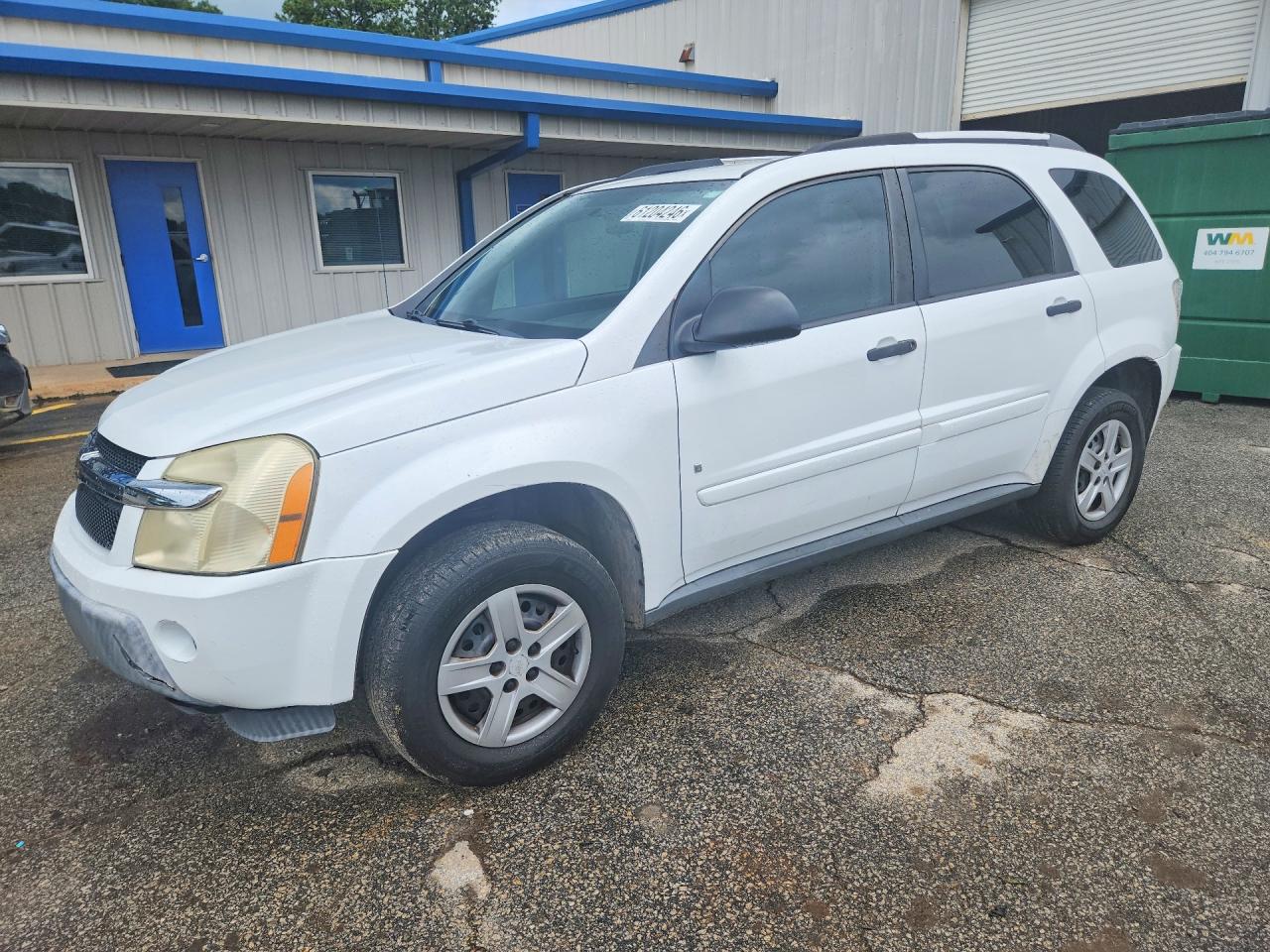2006 Chevrolet Equinox Ls White vin: 2CNDL13F666051562