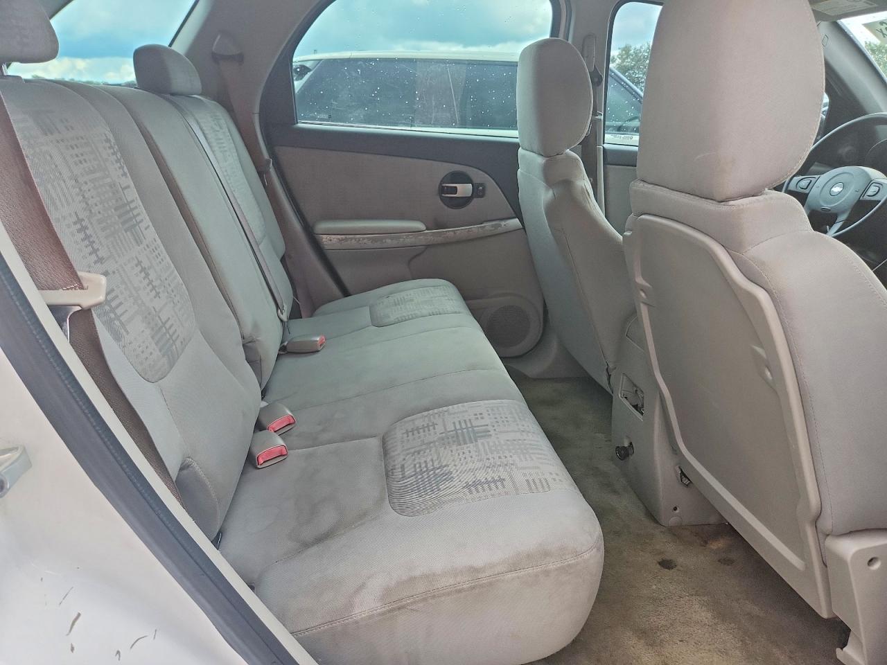 2006 Chevrolet Equinox Ls White vin: 2CNDL13F666051562