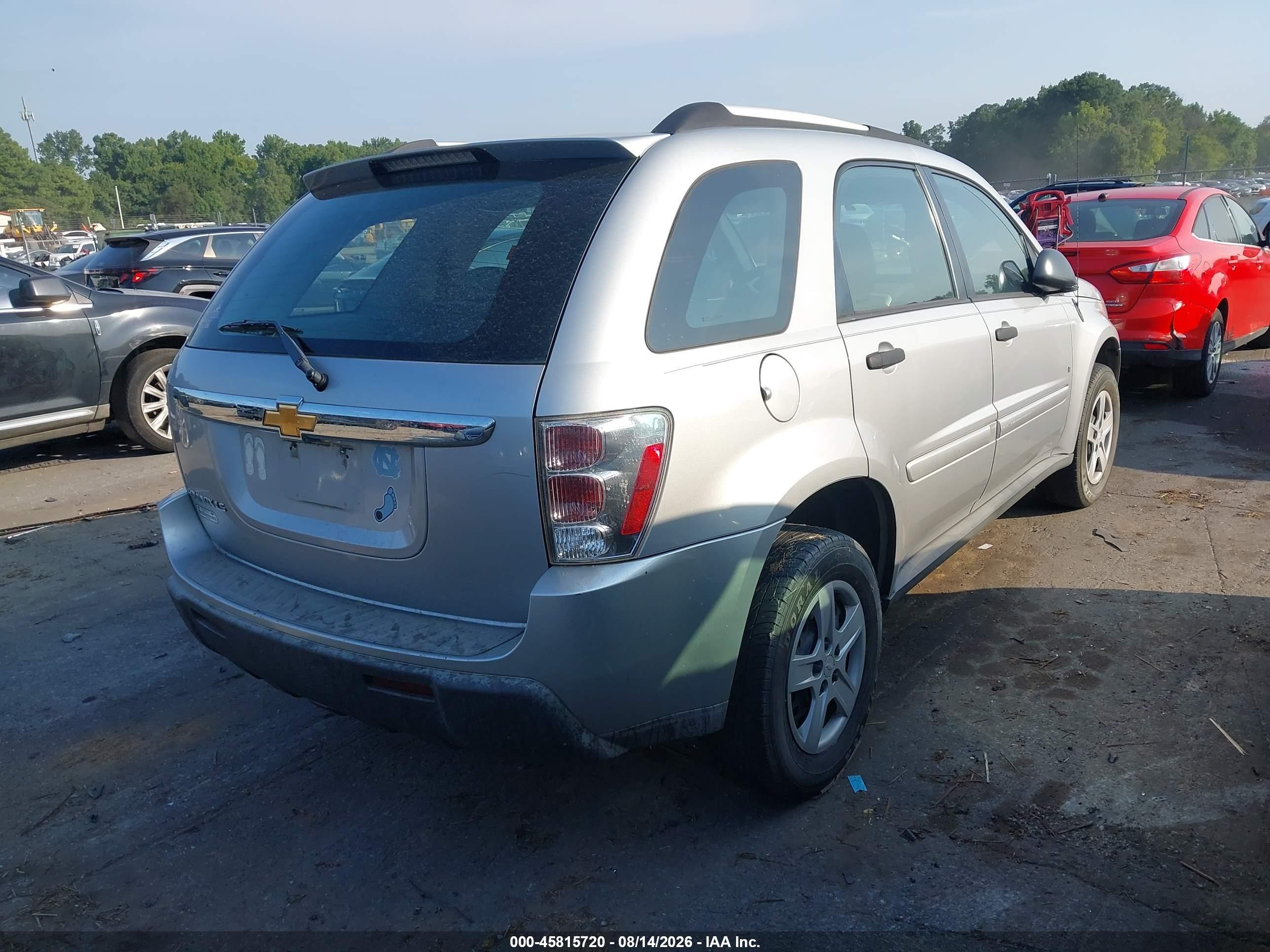 2006 Chevrolet Equinox Ls Gray vin: 2CNDL13F666119682