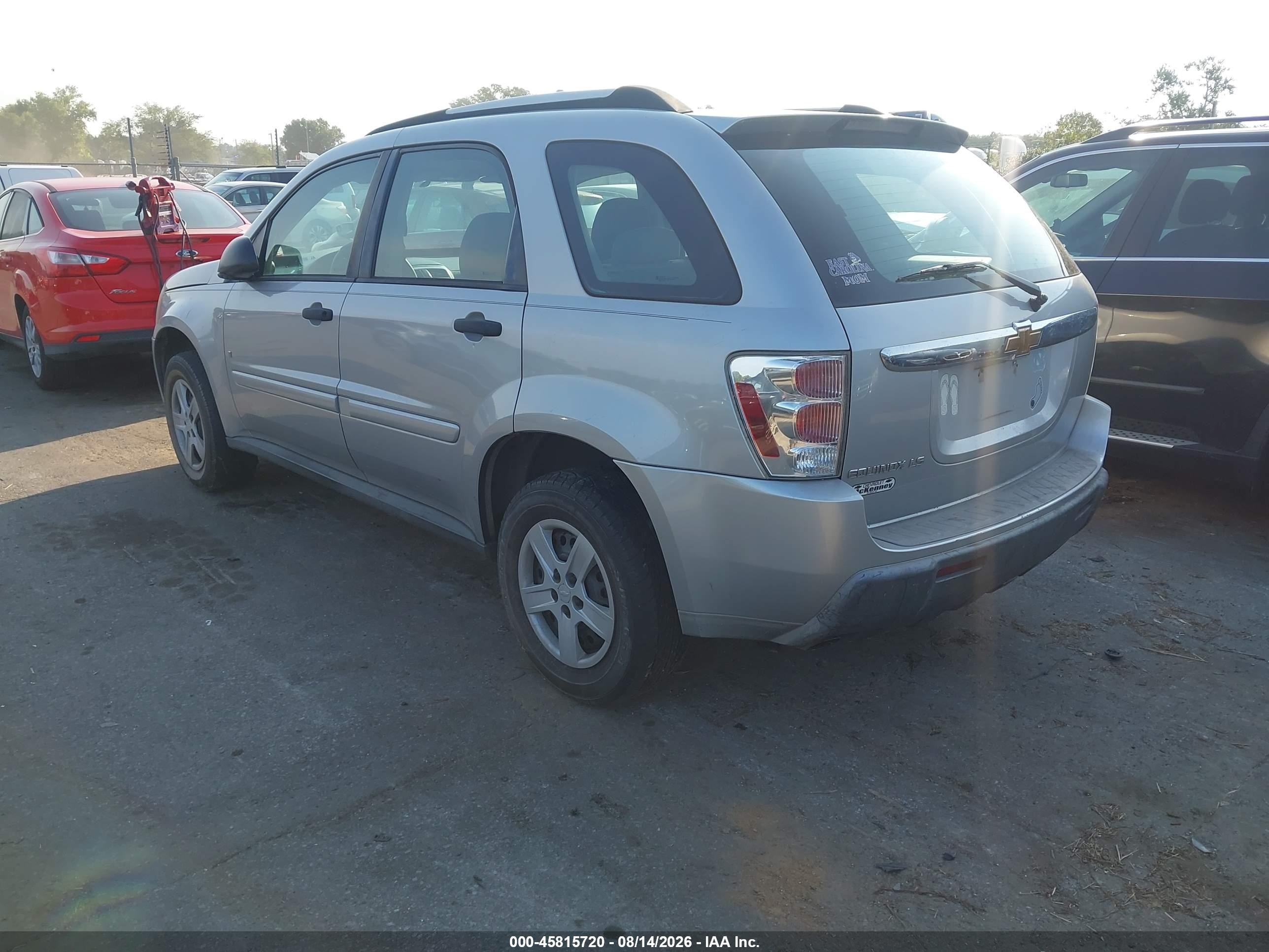 2006 Chevrolet Equinox Ls Gray vin: 2CNDL13F666119682