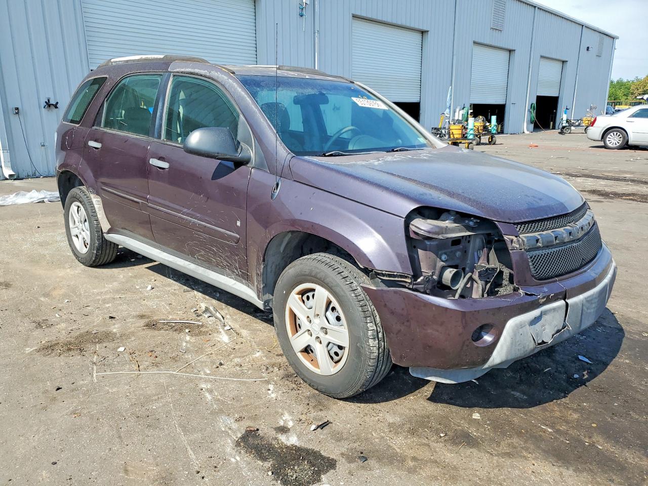 2006 Chevrolet Equinox Ls Purple vin: 2CNDL13F666195175