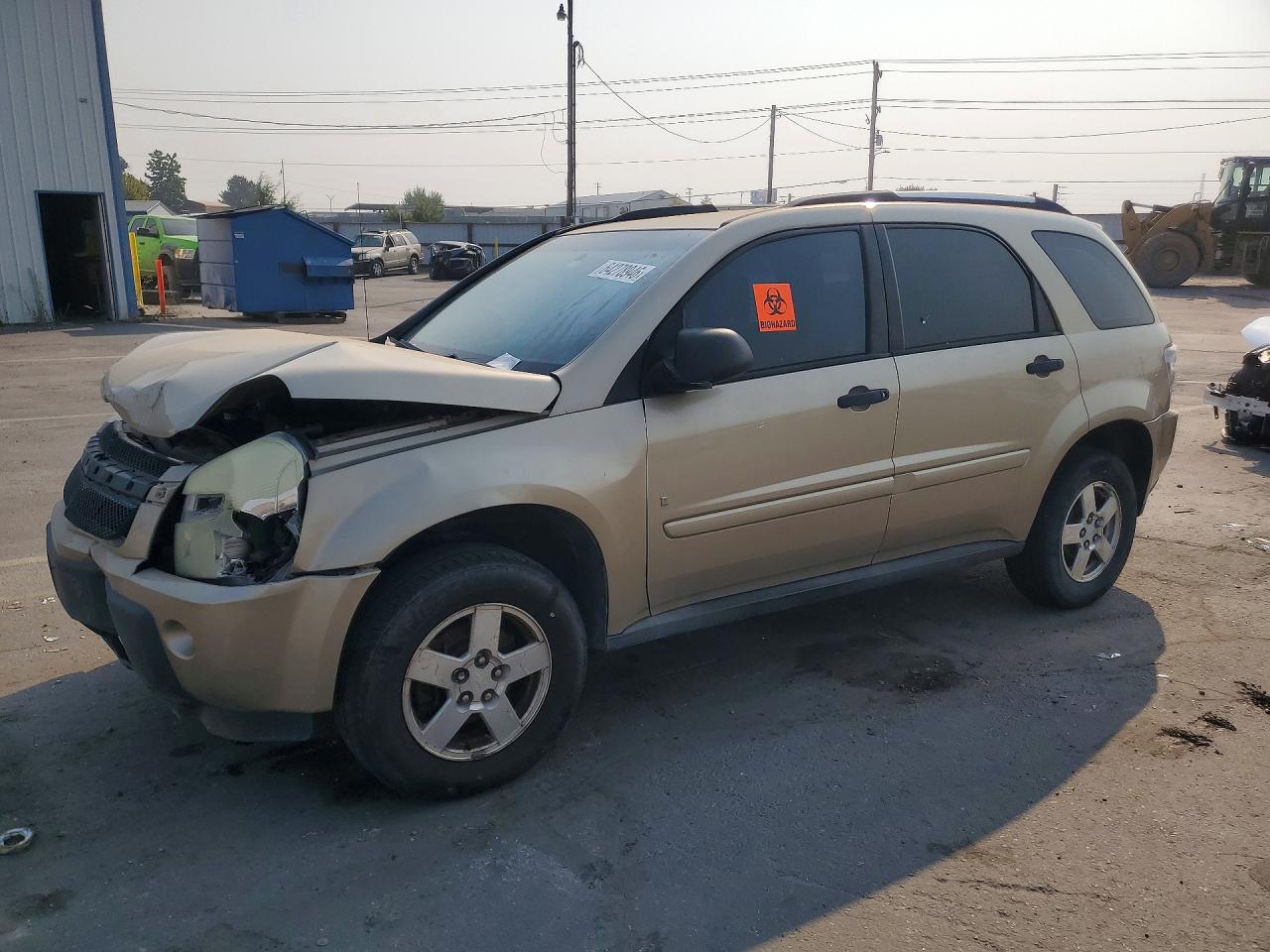 2006 Chevrolet Equinox Ls Gold vin: 2CNDL13F666207776