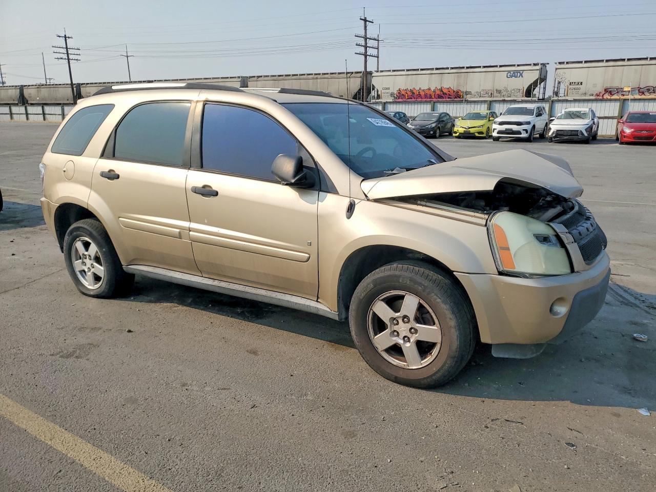 2006 Chevrolet Equinox Ls Gold vin: 2CNDL13F666207776