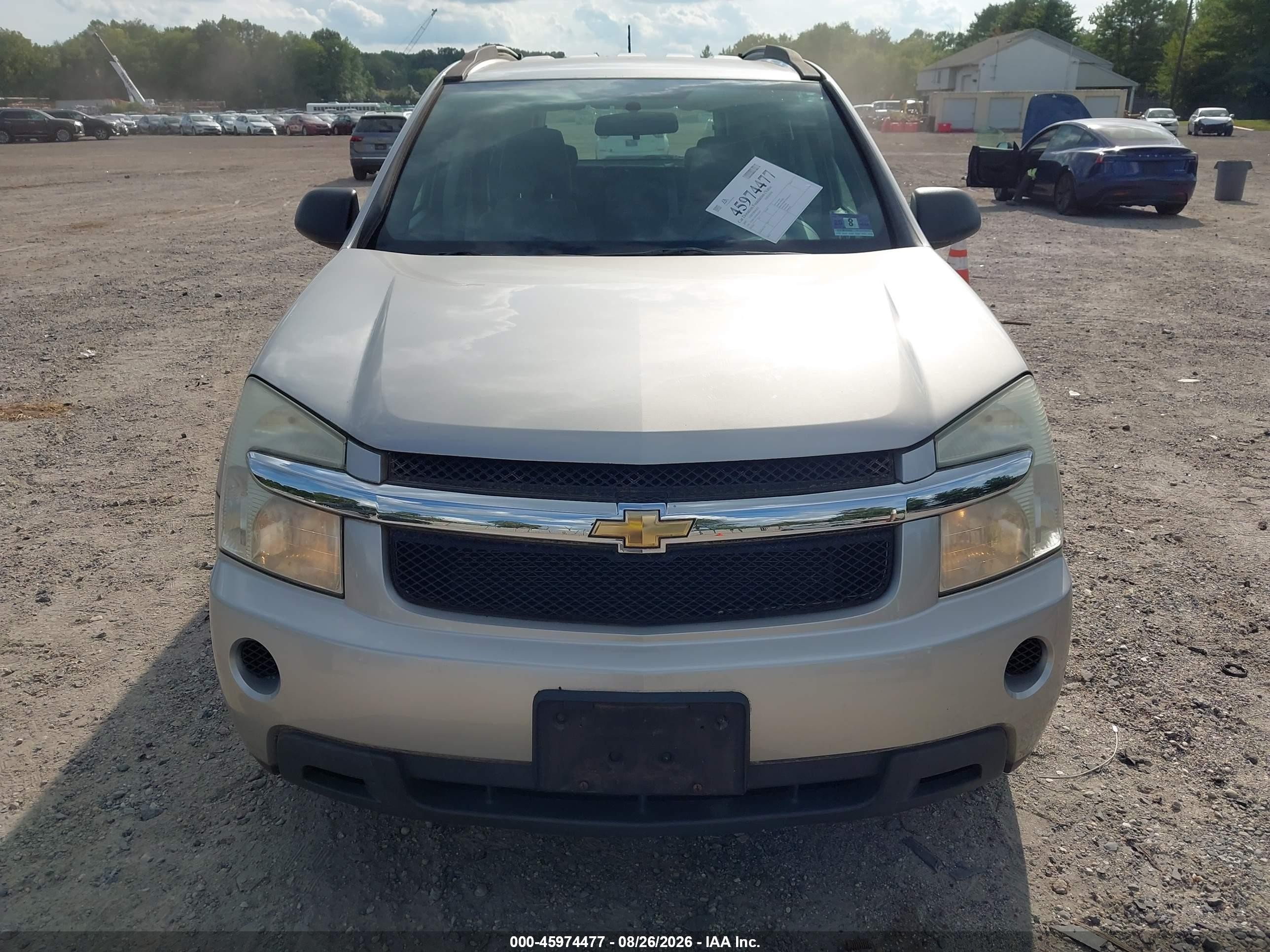 2007 Chevrolet Equinox Ls Silver vin: 2CNDL13F676121031