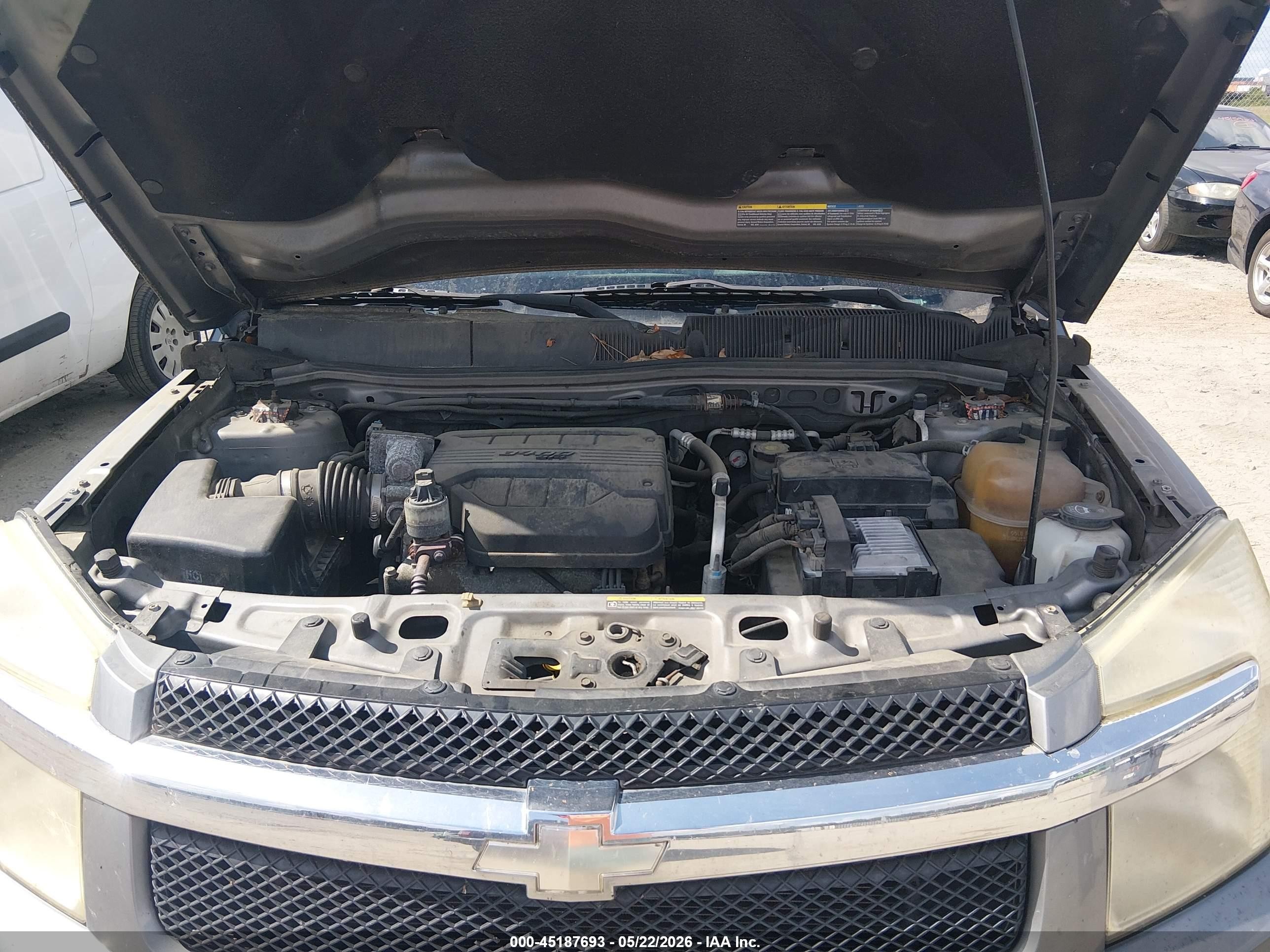 2005 Chevrolet Equinox Ls Silver vin: 2CNDL13F756124954