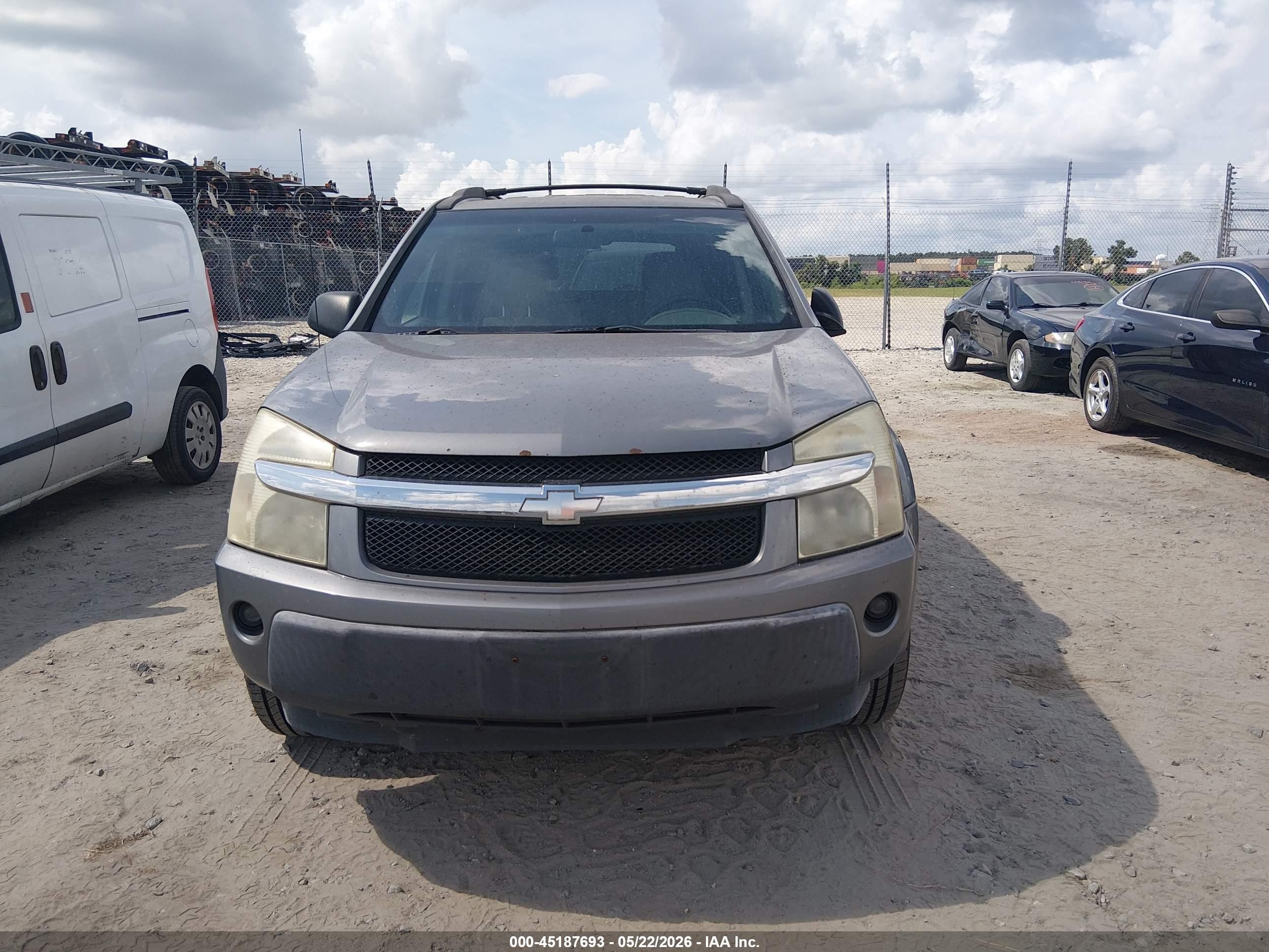 2005 Chevrolet Equinox Ls Silver vin: 2CNDL13F756124954