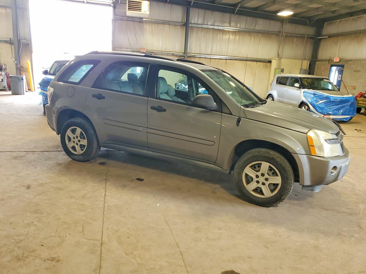 2006 Chevrolet Equinox Ls Gray vin: 2CNDL13F766184072