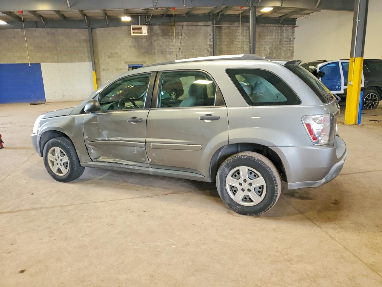 2006 Chevrolet Equinox Ls Gray vin: 2CNDL13F766184072
