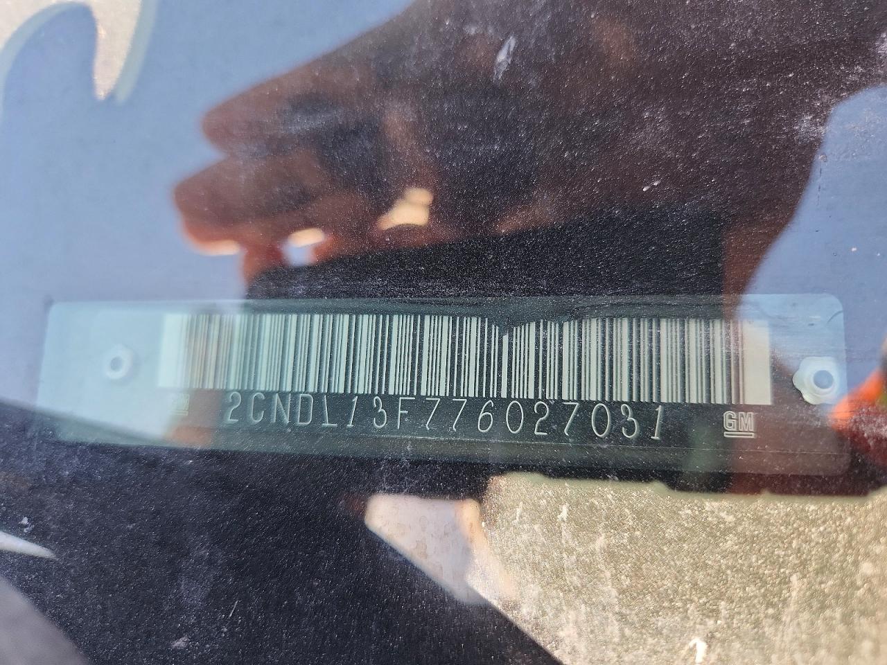2007 Chevrolet Equinox Ls Gray vin: 2CNDL13F776027031