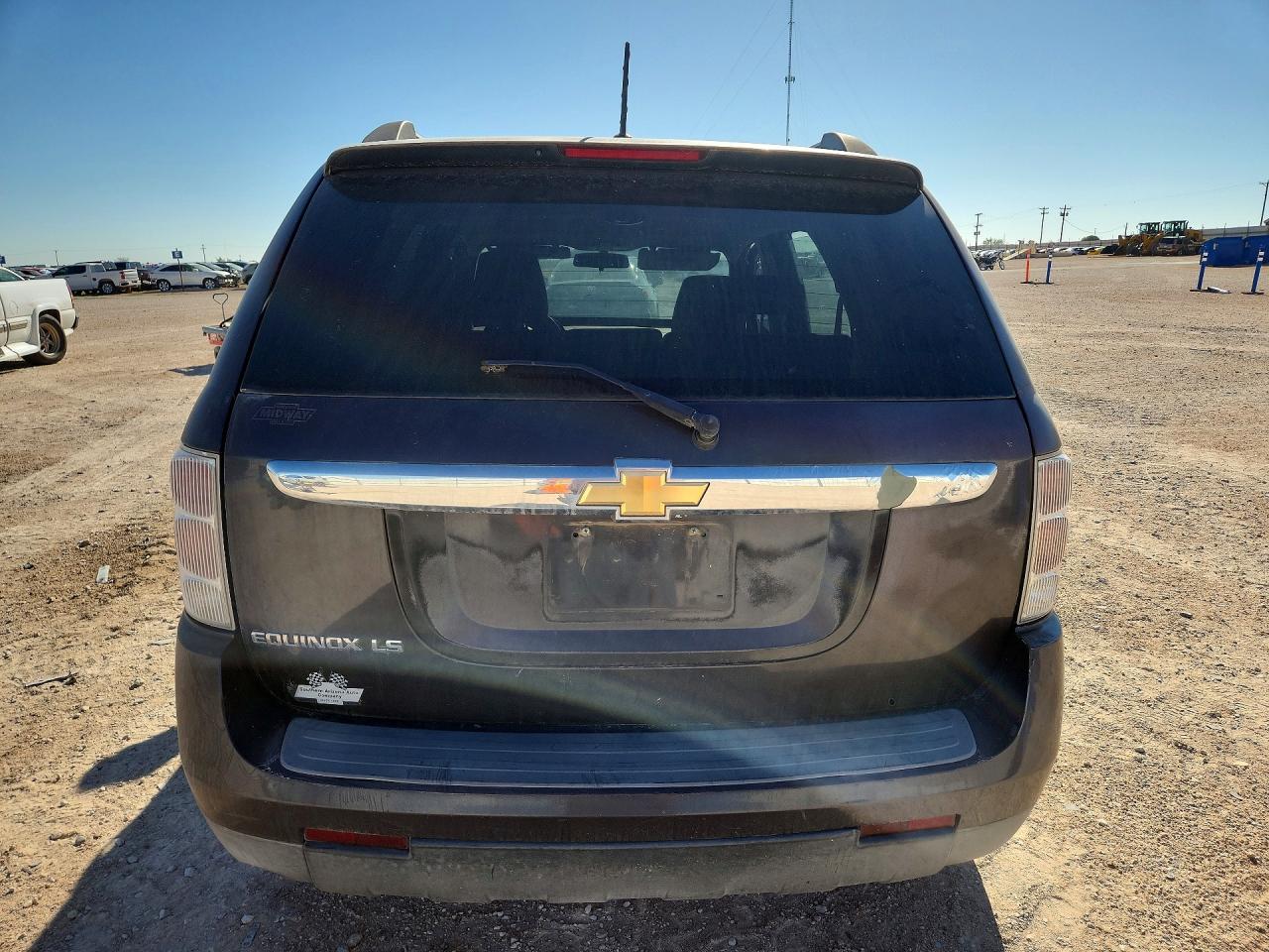 2007 Chevrolet Equinox Ls Gray vin: 2CNDL13F776027031