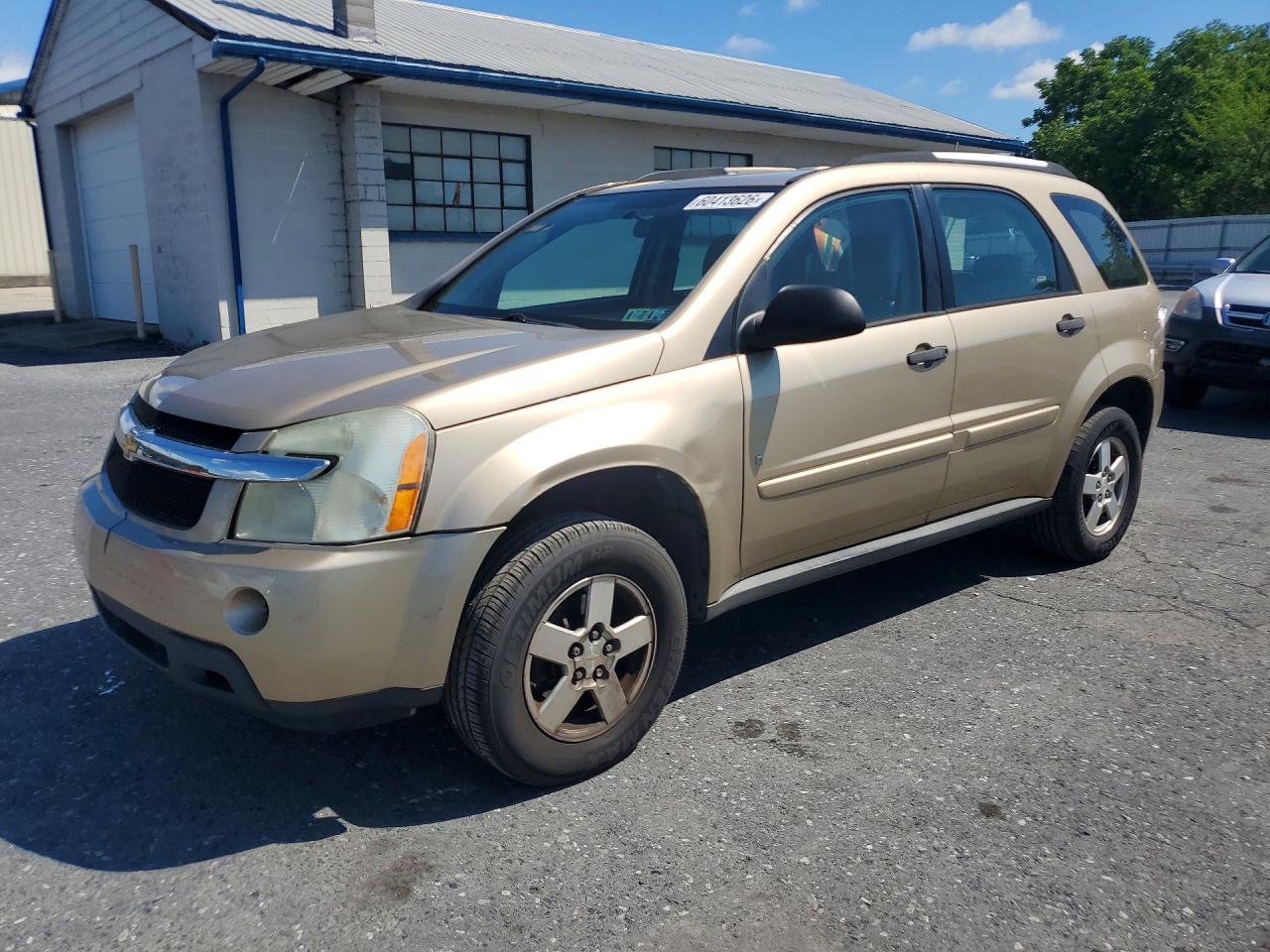 2007 Chevrolet Equinox Ls Gold vin: 2CNDL13F776058621