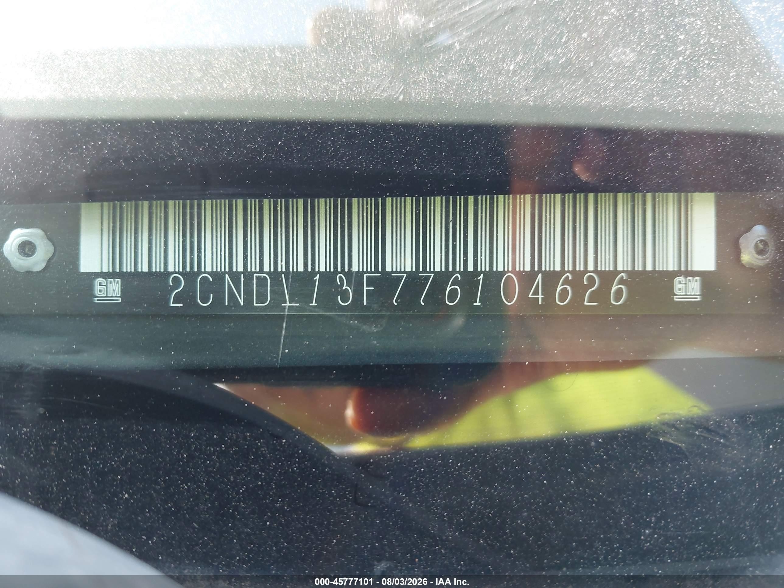 2007 Chevrolet Equinox Ls Silver vin: 2CNDL13F776104626