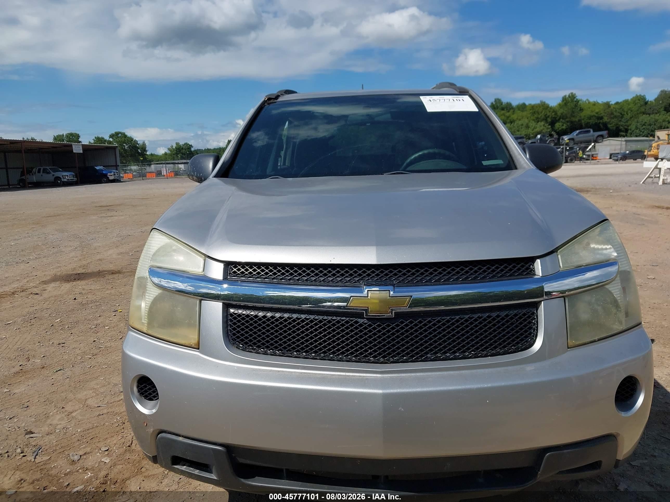 2007 Chevrolet Equinox Ls Silver vin: 2CNDL13F776104626