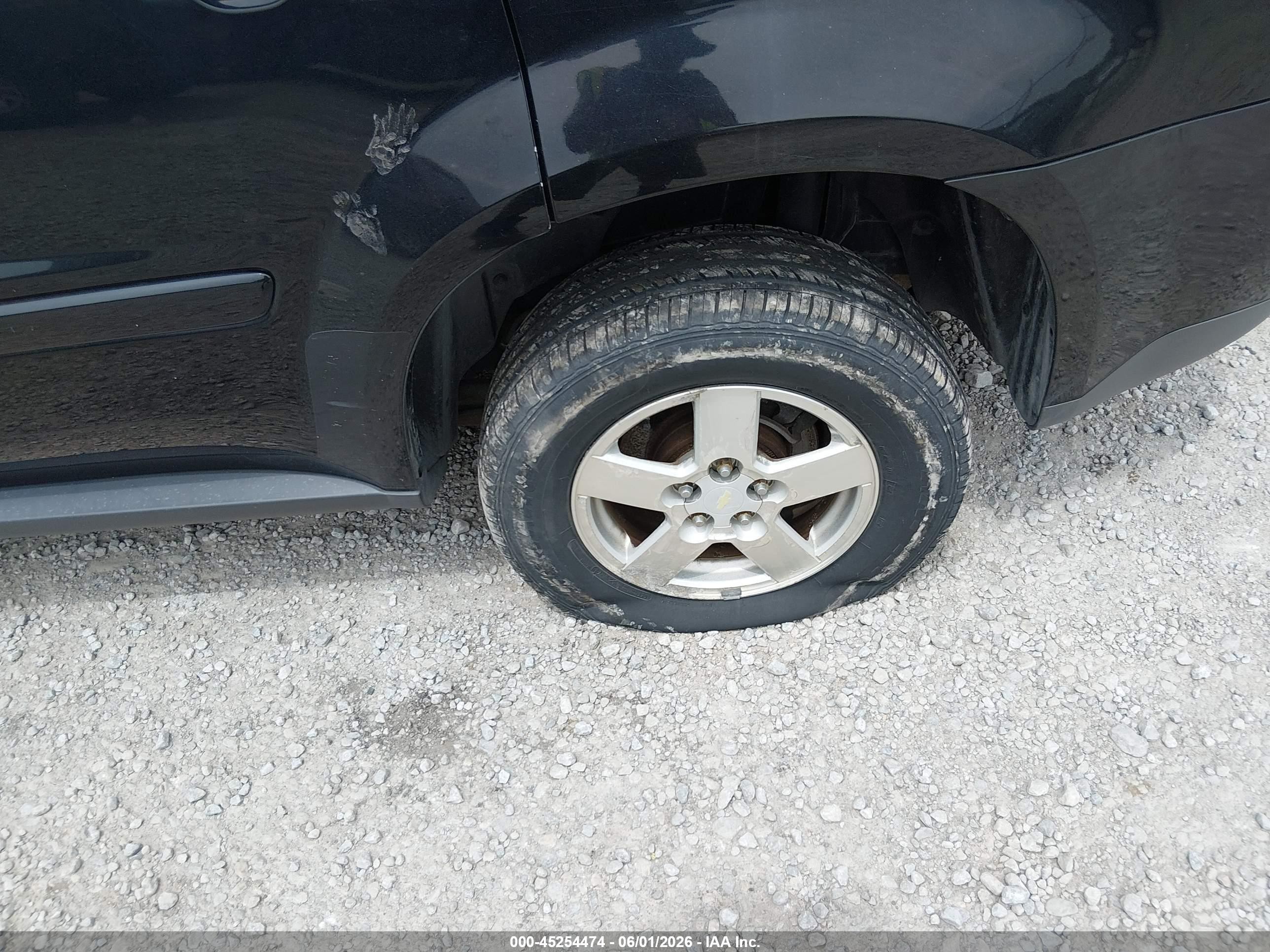 2009 Chevrolet Equinox Ls Black vin: 2CNDL13F796208262