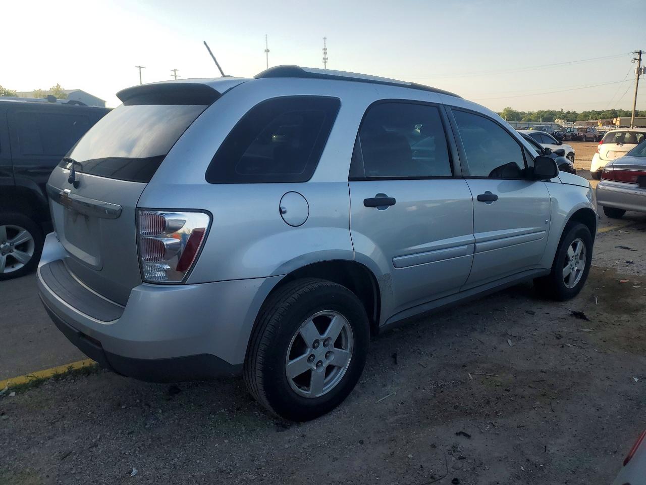 2009 Chevrolet Equinox Ls Silver vin: 2CNDL13F796216281