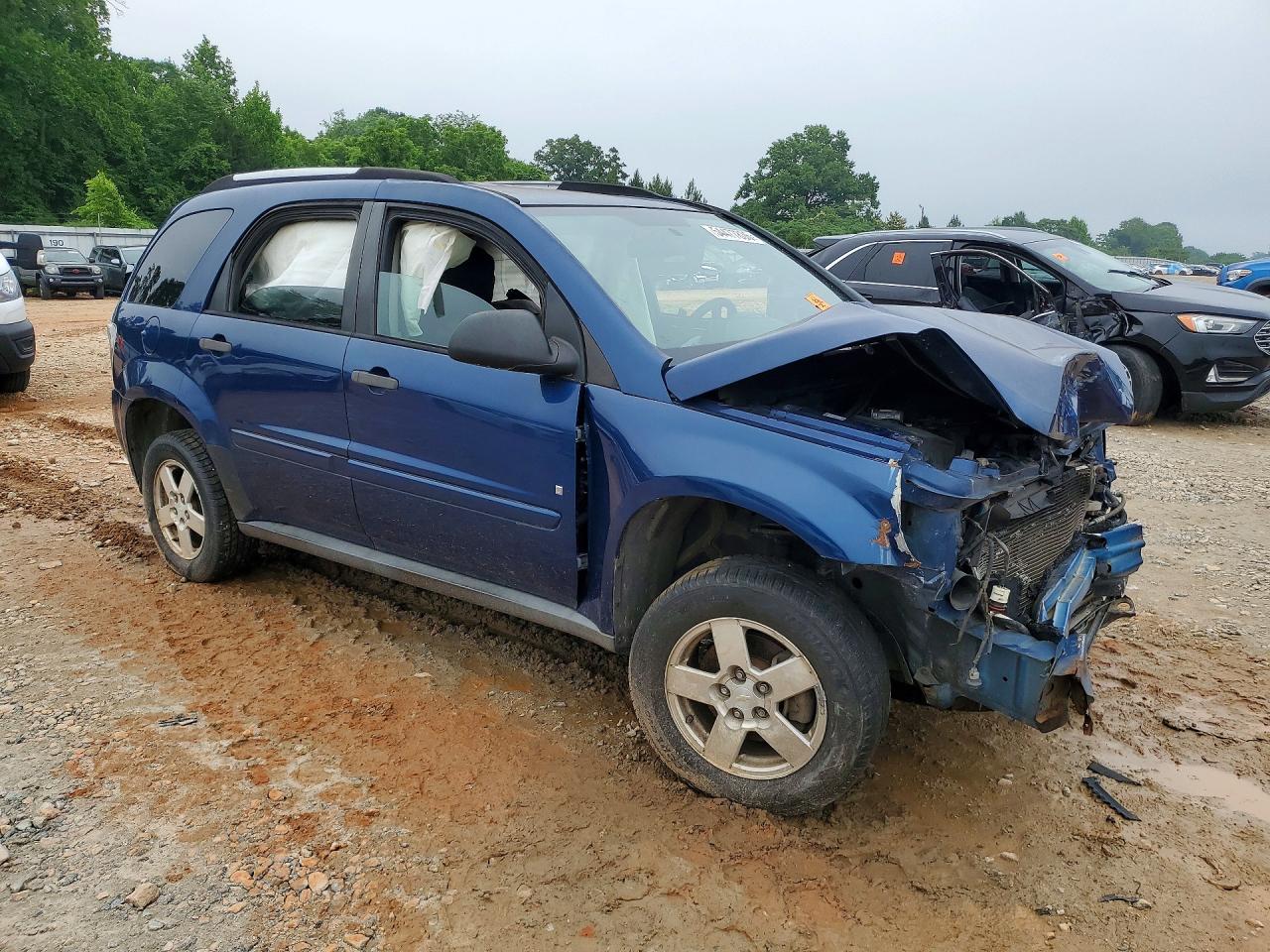 2008 Chevrolet Equinox Blue vin: 2CNDL13F886073145