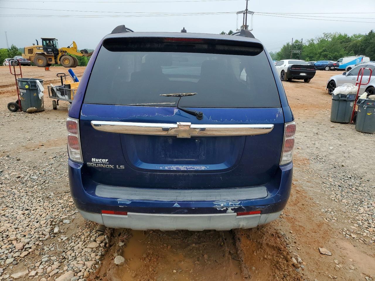 2008 Chevrolet Equinox Blue vin: 2CNDL13F886073145