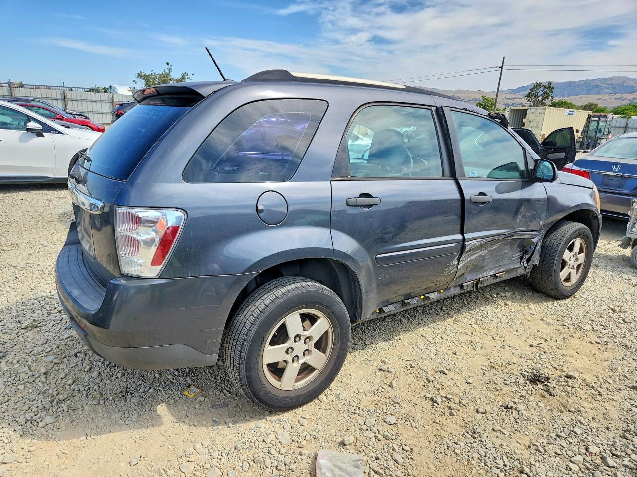 2009 Chevrolet Equinox Ls Charcoal vin: 2CNDL13F896205922