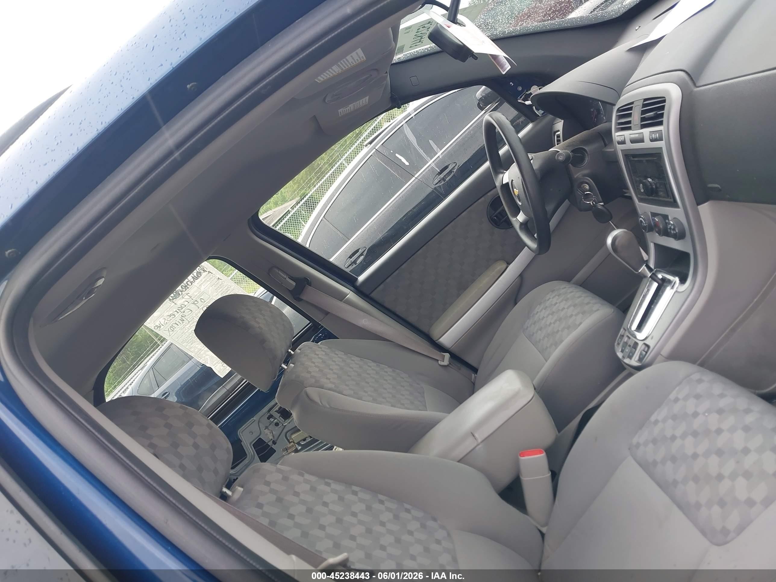 2009 Chevrolet Equinox Ls Blue vin: 2CNDL13F896227578