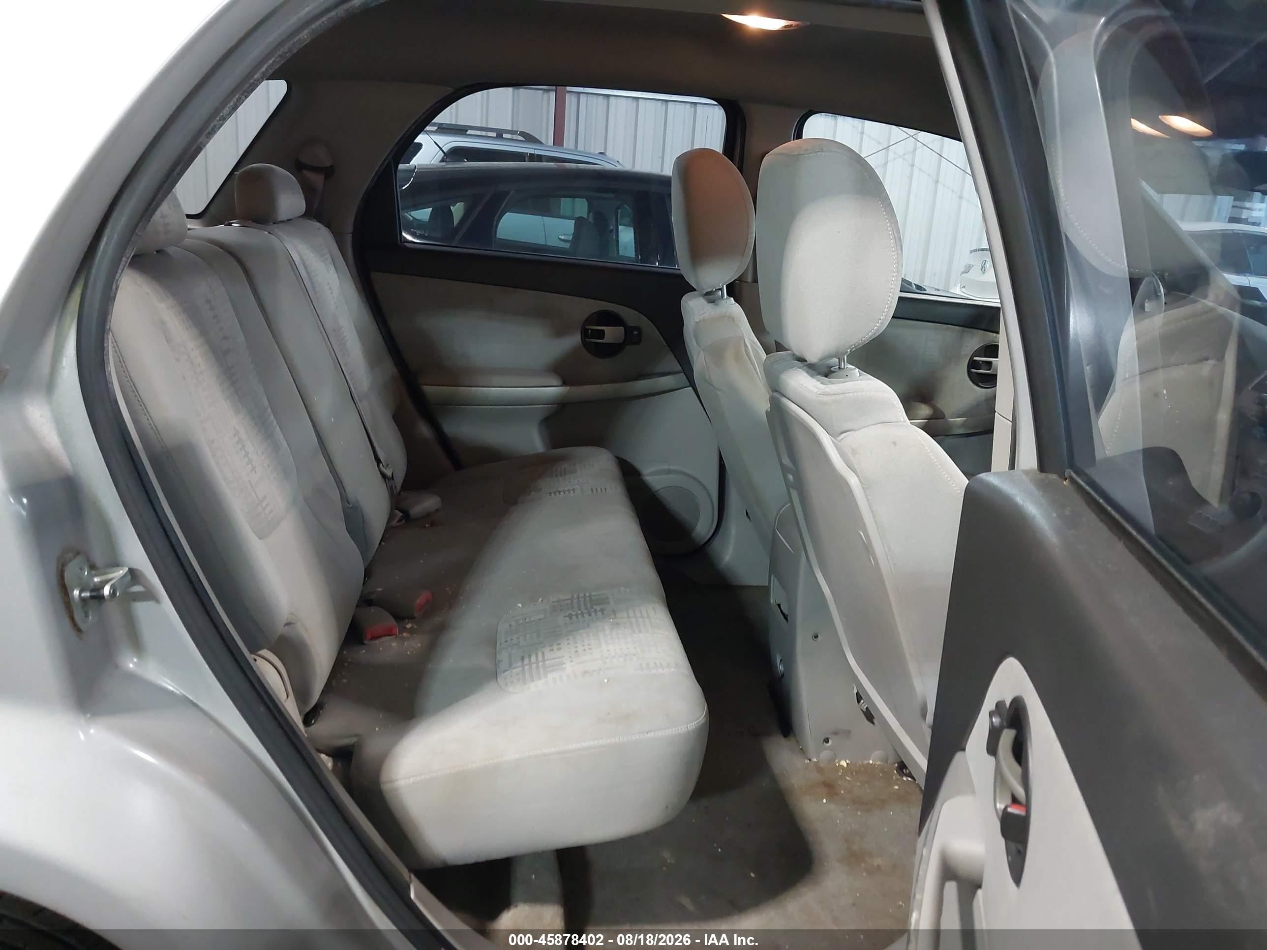 2006 Chevrolet Equinox Ls Серебряный vin: 2CNDL13F966198698