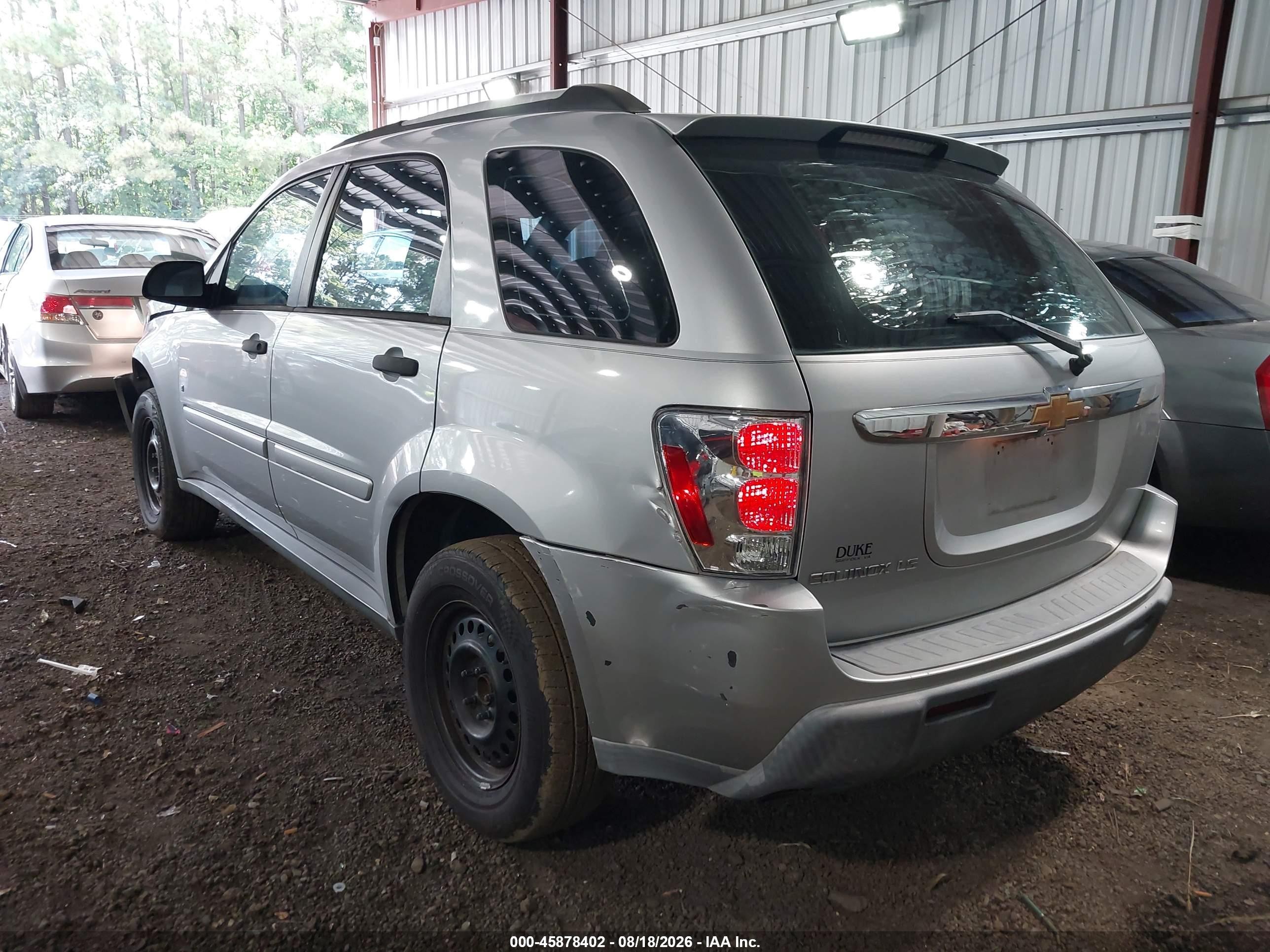2006 Chevrolet Equinox Ls Серебряный vin: 2CNDL13F966198698