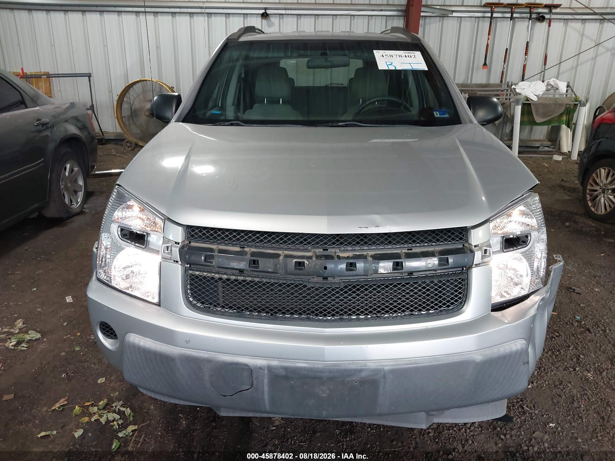2006 Chevrolet Equinox Ls Серебряный vin: 2CNDL13F966198698