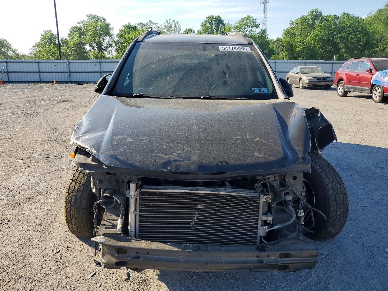2007 Chevrolet Equinox Ls Black vin: 2CNDL13F976080121
