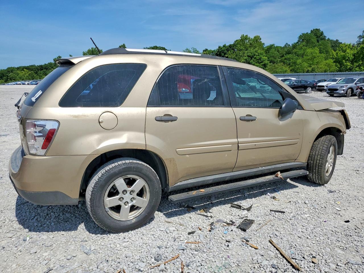 2008 Chevrolet Equinox Ls Tan vin: 2CNDL13F986008224