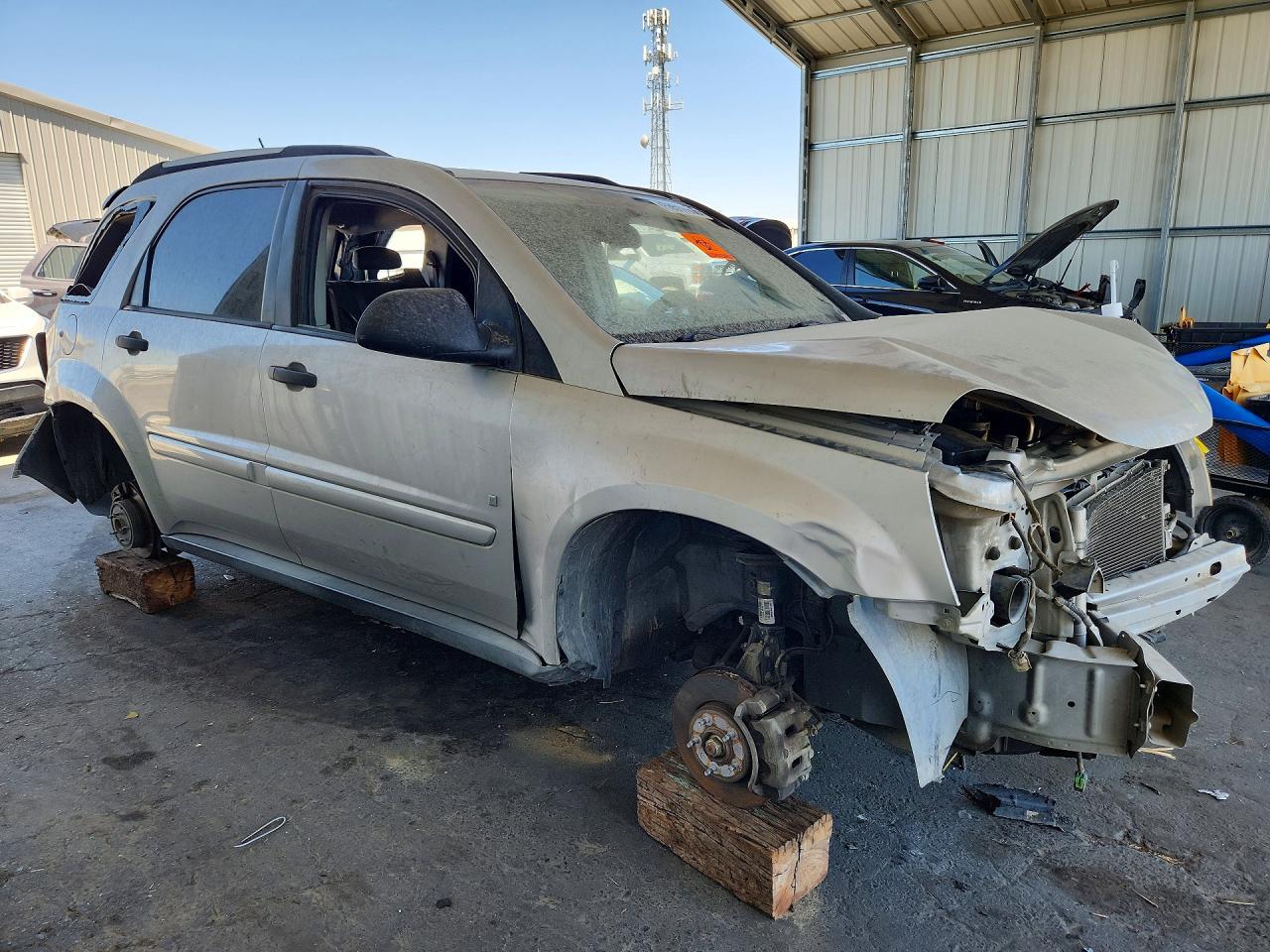 2008 Chevrolet Equinox Ls Серебряный vin: 2CNDL13F986314291