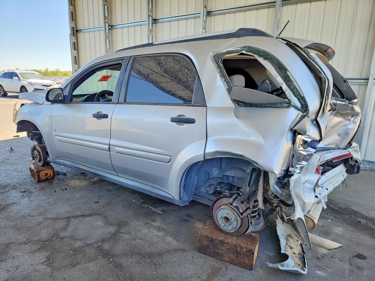 2008 Chevrolet Equinox Ls Серебряный vin: 2CNDL13F986314291