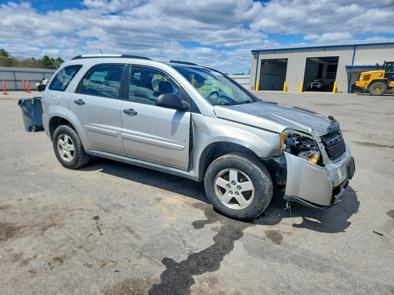 2008 Chevrolet Equinox Ls Silver vin: 2CNDL13F986327784