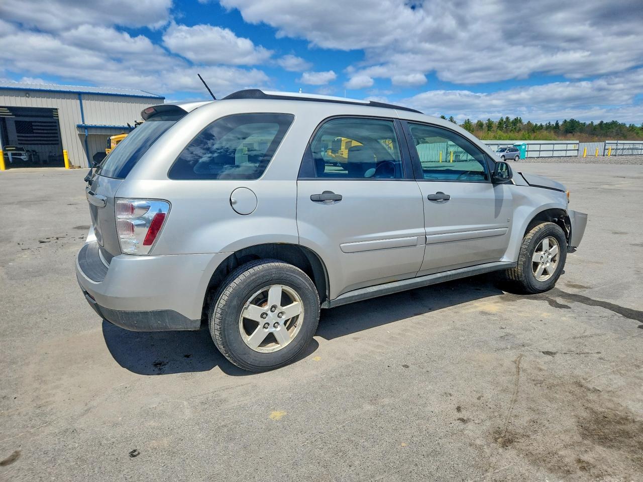 2008 Chevrolet Equinox Ls Silver vin: 2CNDL13F986327784