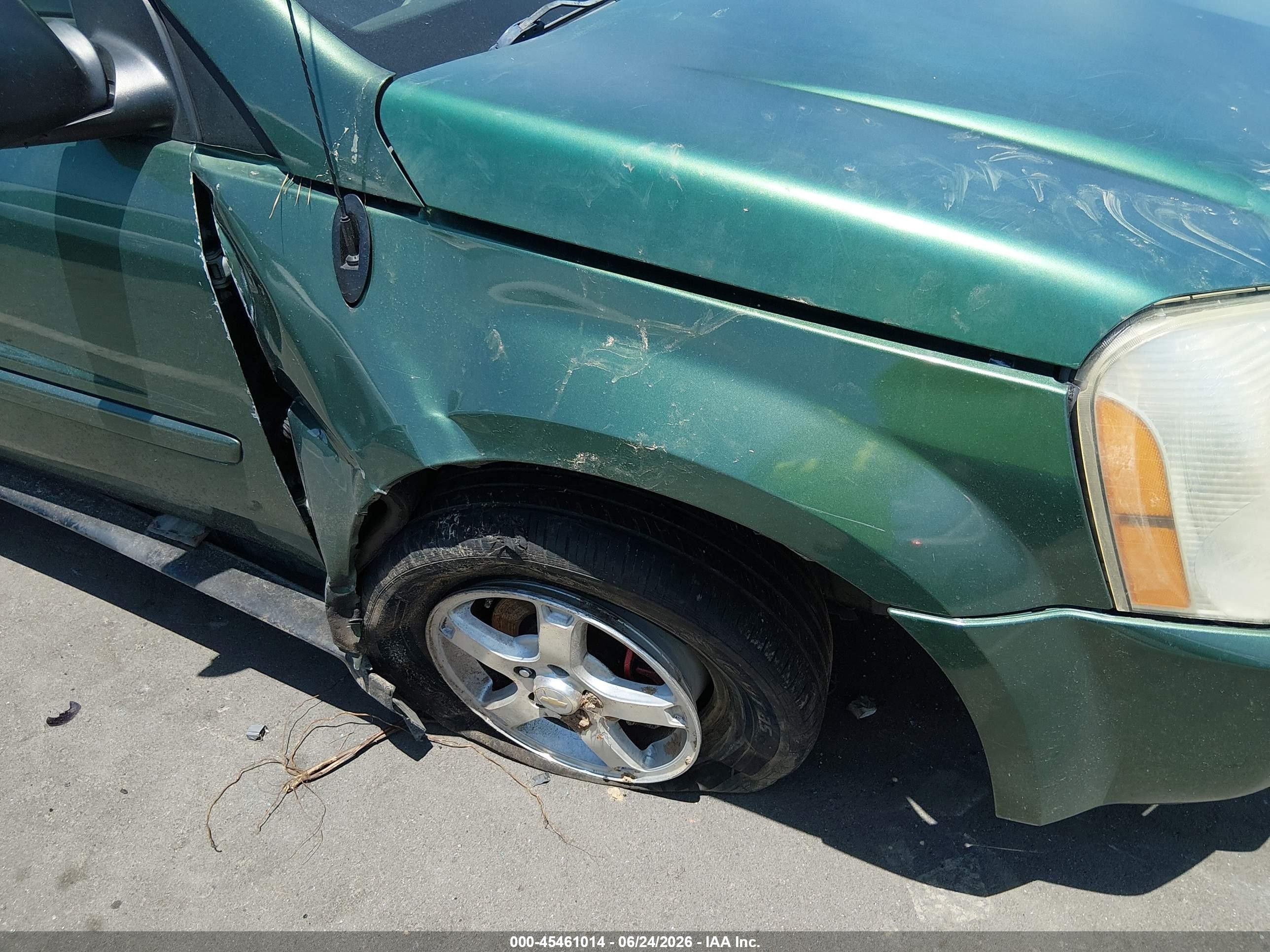2005 Chevrolet Equinox Ls Green vin: 2CNDL13FX56206967