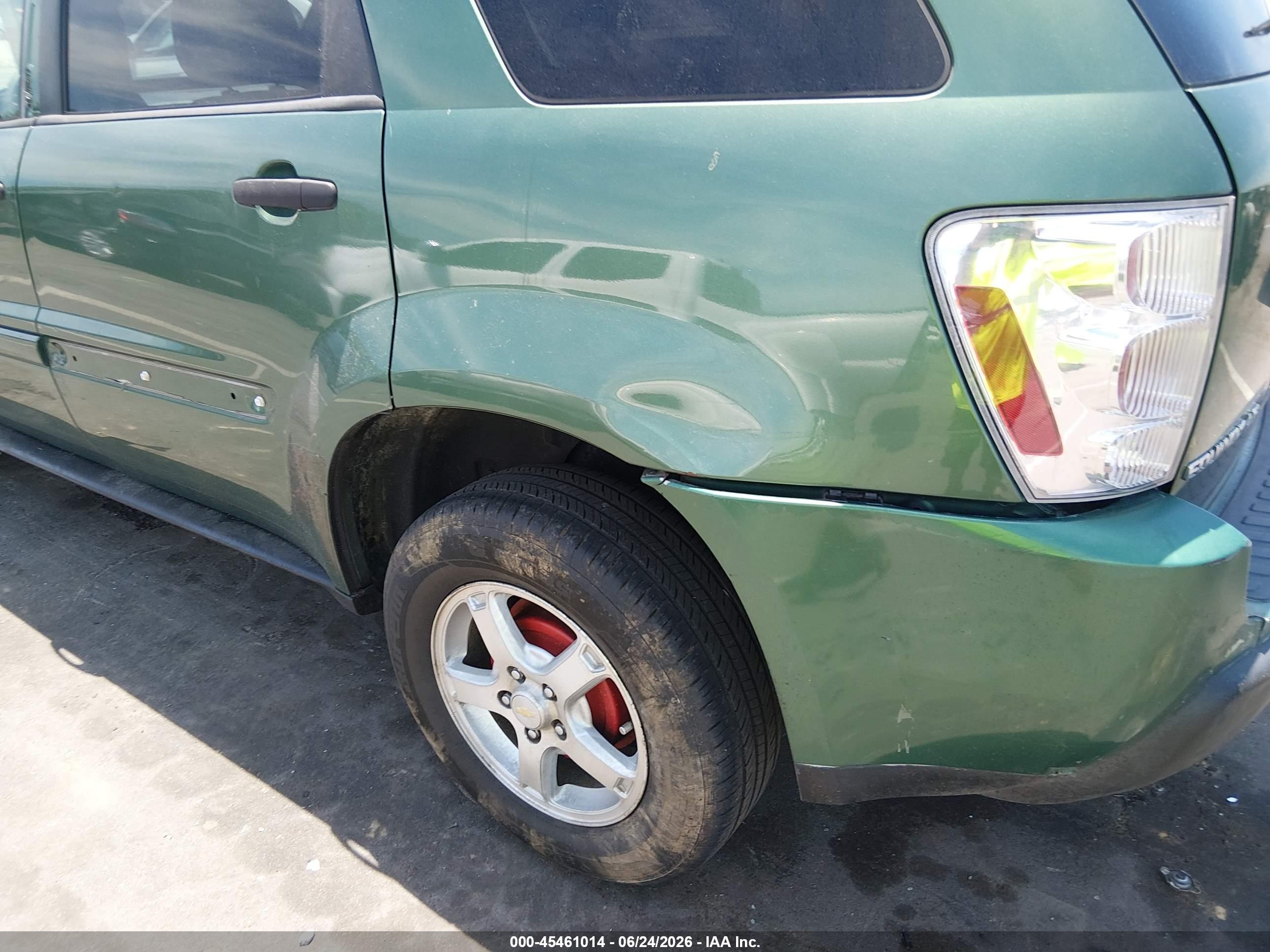 2005 Chevrolet Equinox Ls Green vin: 2CNDL13FX56206967